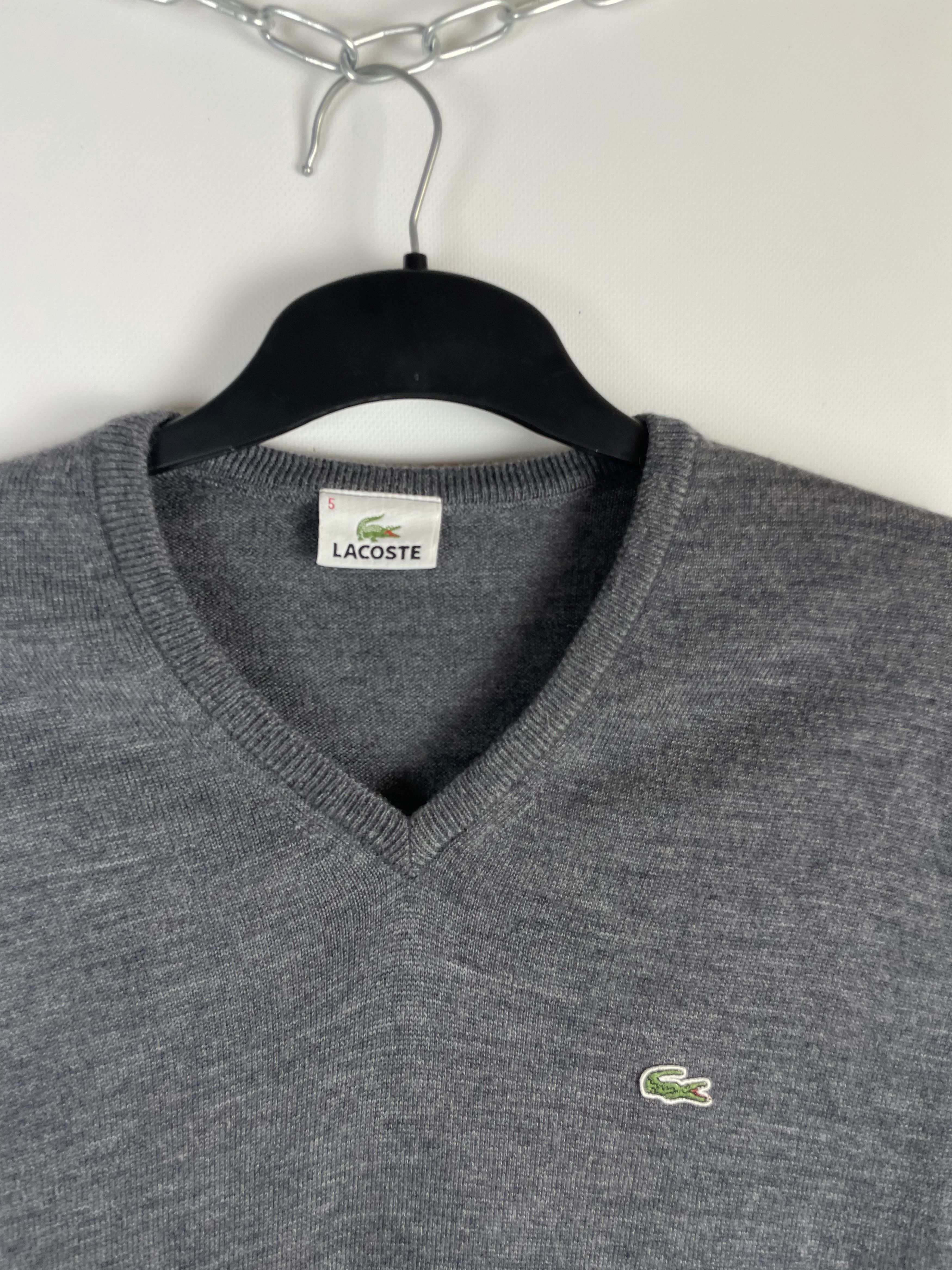 Lacoste Vintage Lacoste vest knit 90s Size US L / EU 52-54 / 3 - 4 Thumbnail