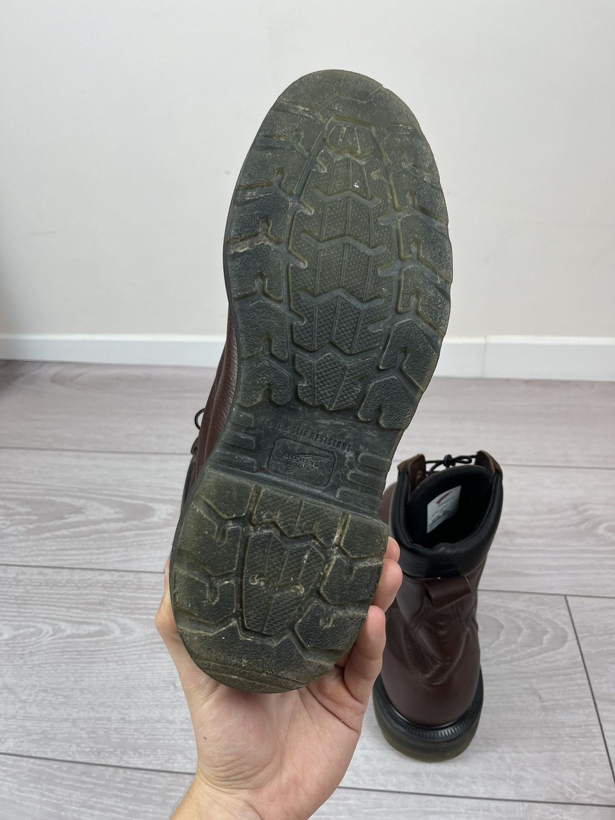 Red Wing Red Wing Industrial Brown Leather Working Boots Size US 11.5 / EU 44-45 - 10 Thumbnail