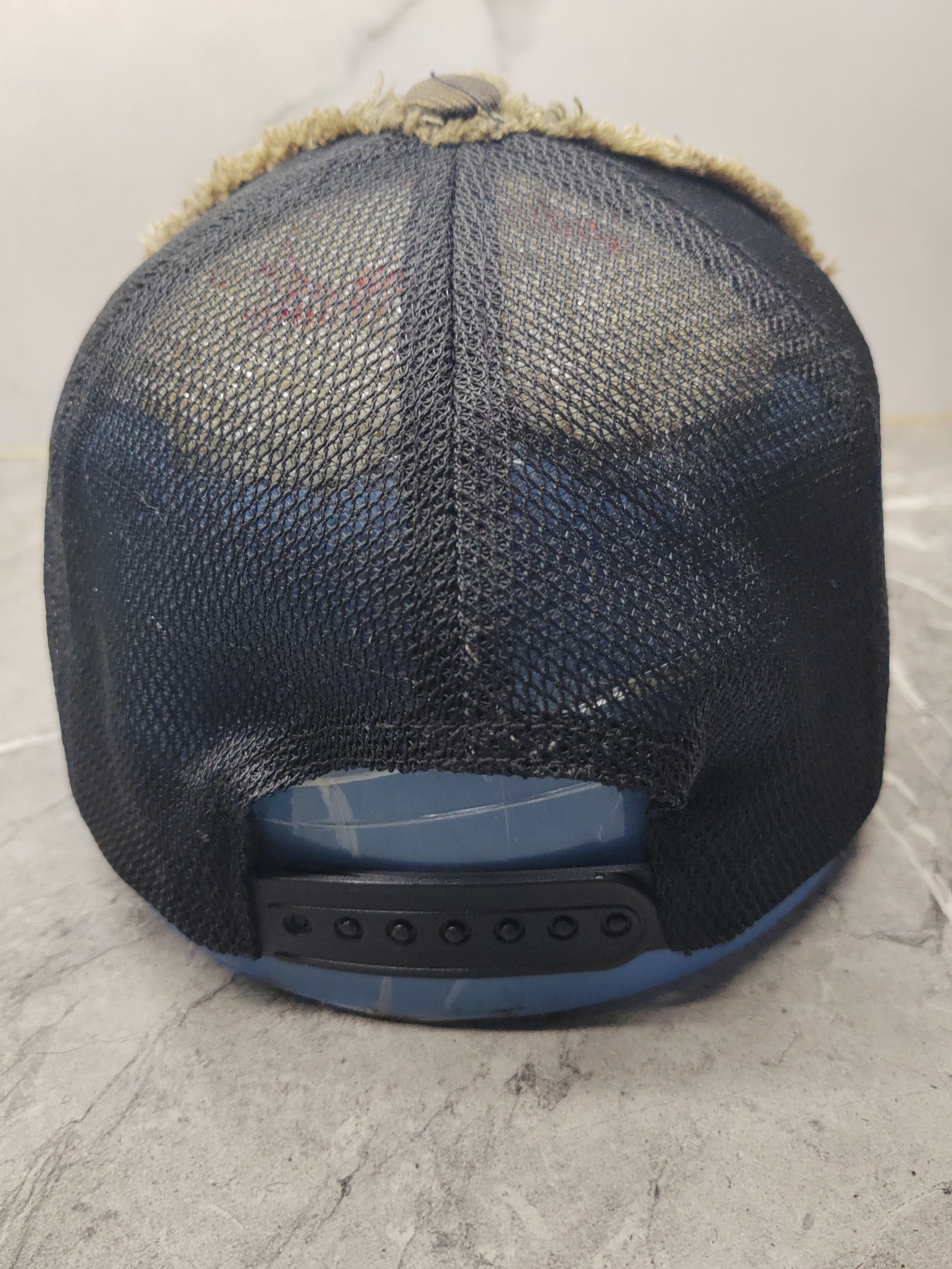 Japanese Brand Vintage Yoshinori Kotake Camo Distressed Style Cap Hat Size ONE SIZE - 5 Thumbnail