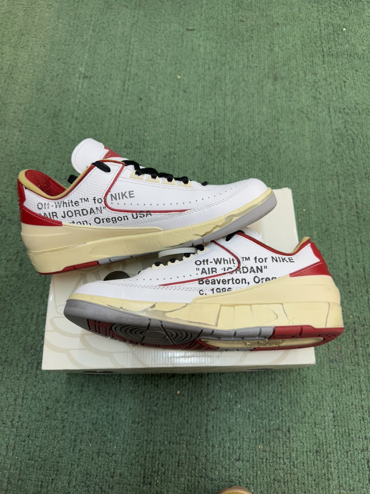 Jordan Brand × Off-White Off white jordan retro 2 low Size US 10.5 / EU 43-44 - 8 Thumbnail