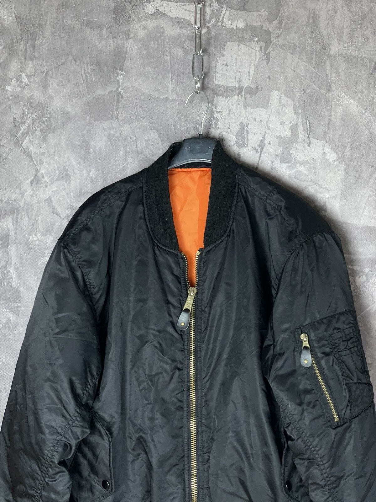 Japanese Brand × Vintage VINTAGE MILITARY BOMBER M-1 FLYERS JACKET Size US M / EU 48-50 / 2 - 2 Thumbnail