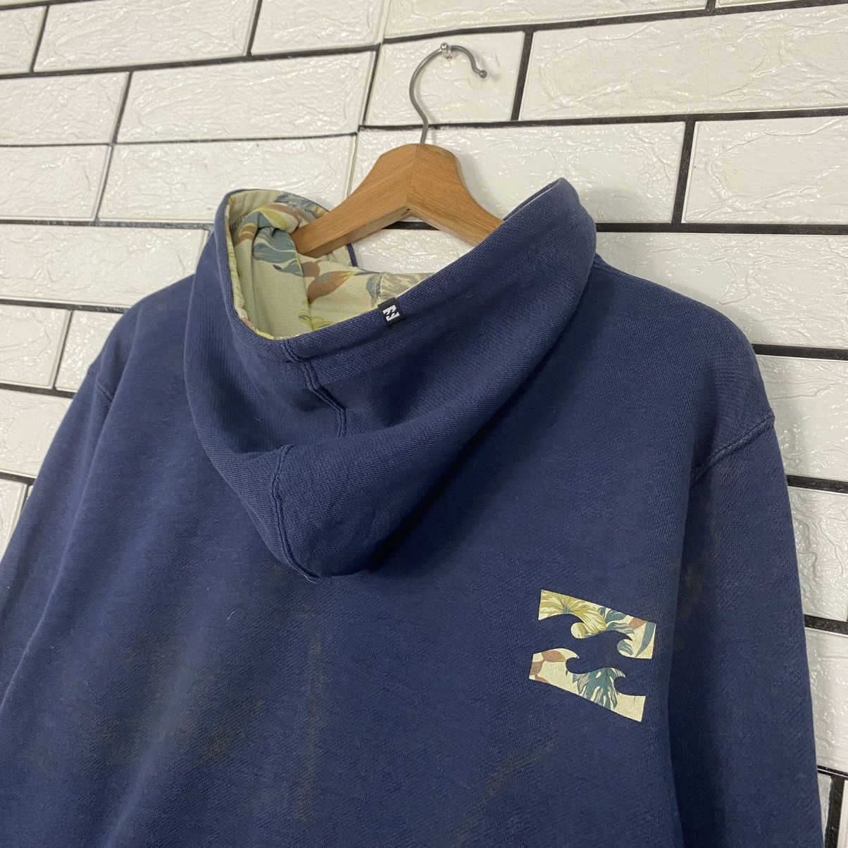 Japanese Brand 📌Vintage Zipper Hoodie Billabong Big Logo Size US M / EU 48-50 / 2 - 11 Thumbnail