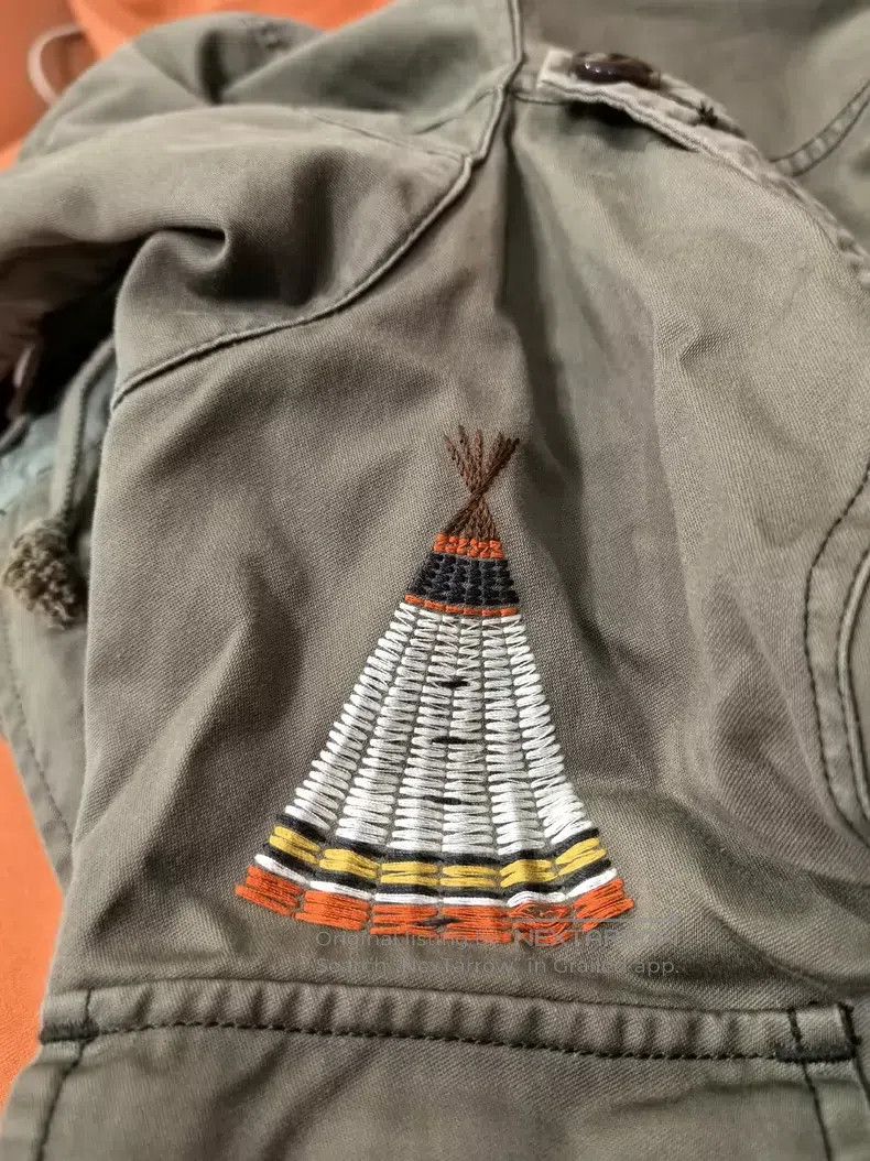 Neighborhood Neighborhood Embroidered Long Windbreaker Jacket Size US S / EU 44-46 / 1 - 7 Thumbnail