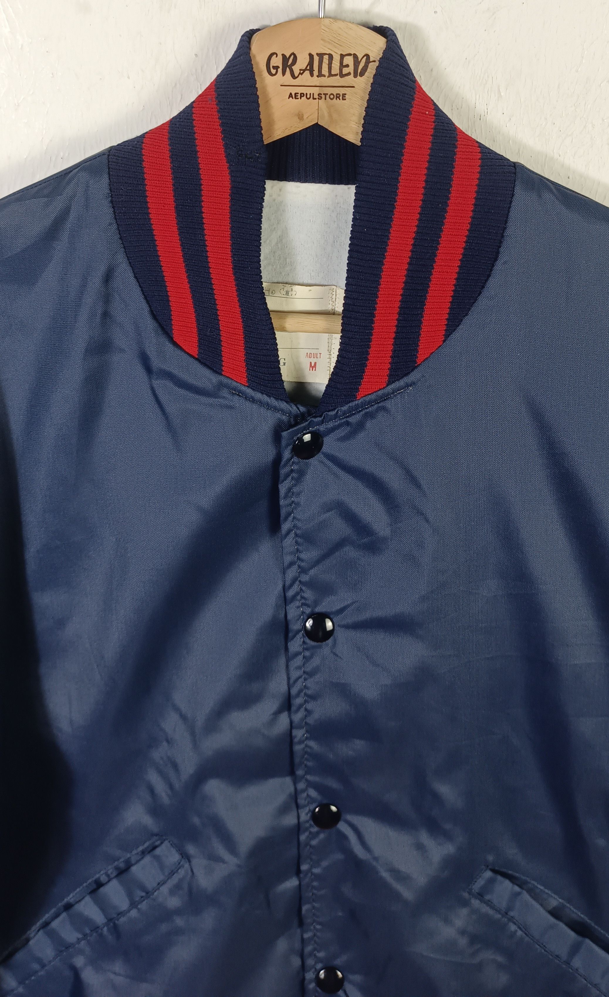 Delong Vintage Delong Sportswear Bomber Jacket Size US M / EU 48-50 / 2 - 7 Thumbnail