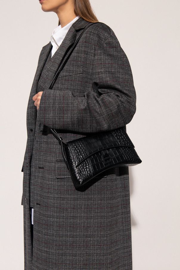 Balenciaga o1mt1gz1024 Size: OS / Downtown XS Shoulder Bag Crocodile Size ONE SIZE - 2 Thumbnail
