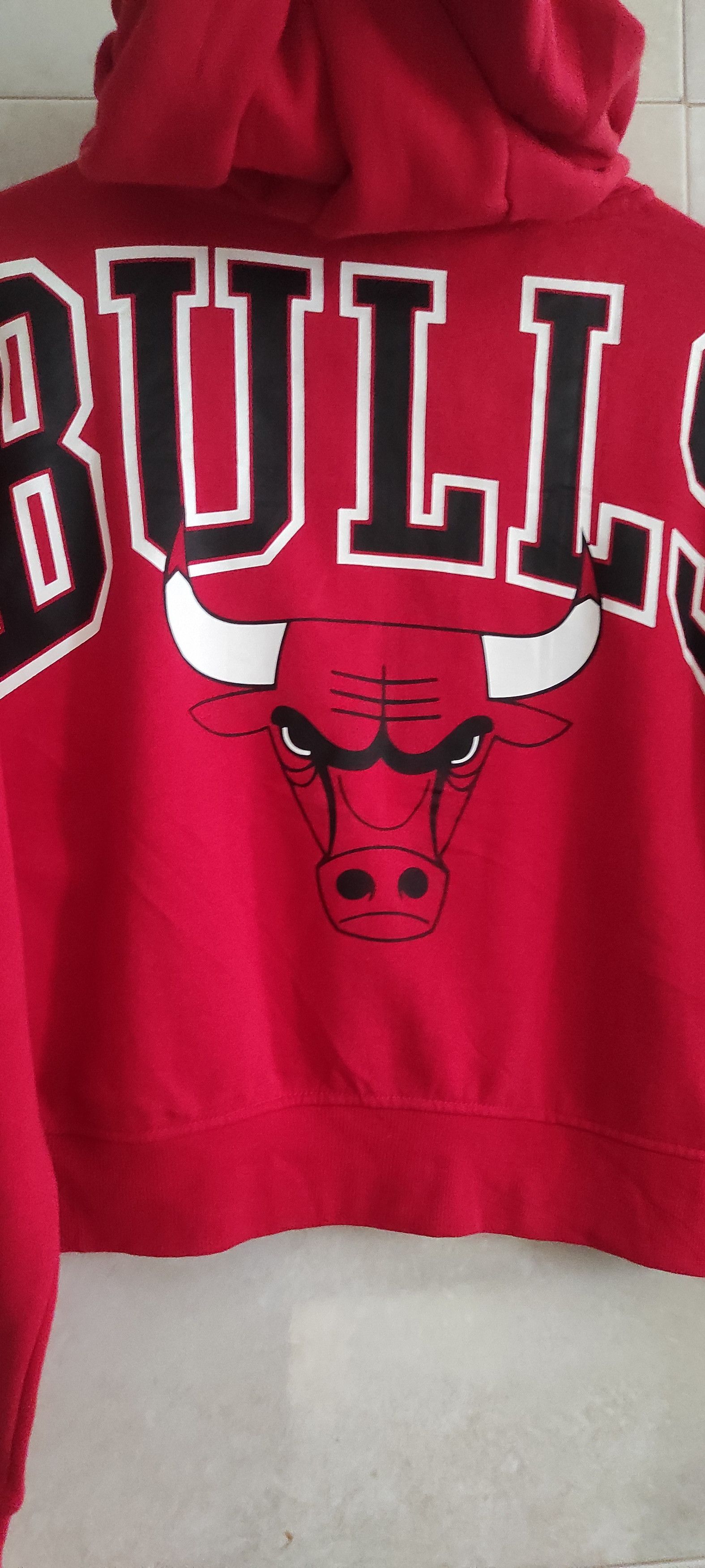 NBA Vintage Y2K Chicago Bulls Hoodie Red NBA Adult Sweatshirt Size M / US 6-8 / IT 42-44 - 3 Thumbnail