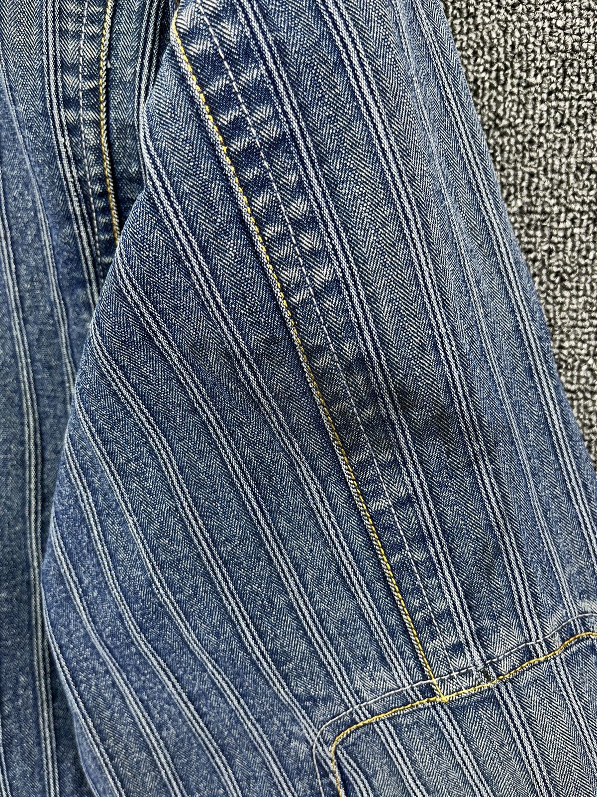 Japanese Brand Vintage Parto Sport Jeans Rare Design Denim Jacket Size US XL / EU 56 / 4 - 17 Thumbnail