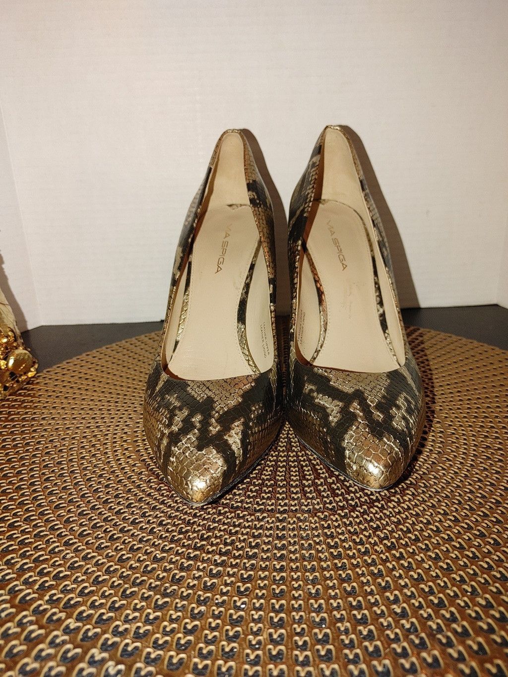 Other Via Spiga Leather Heels Size 9.5M Size US 9 / IT 39 - 2 Thumbnail