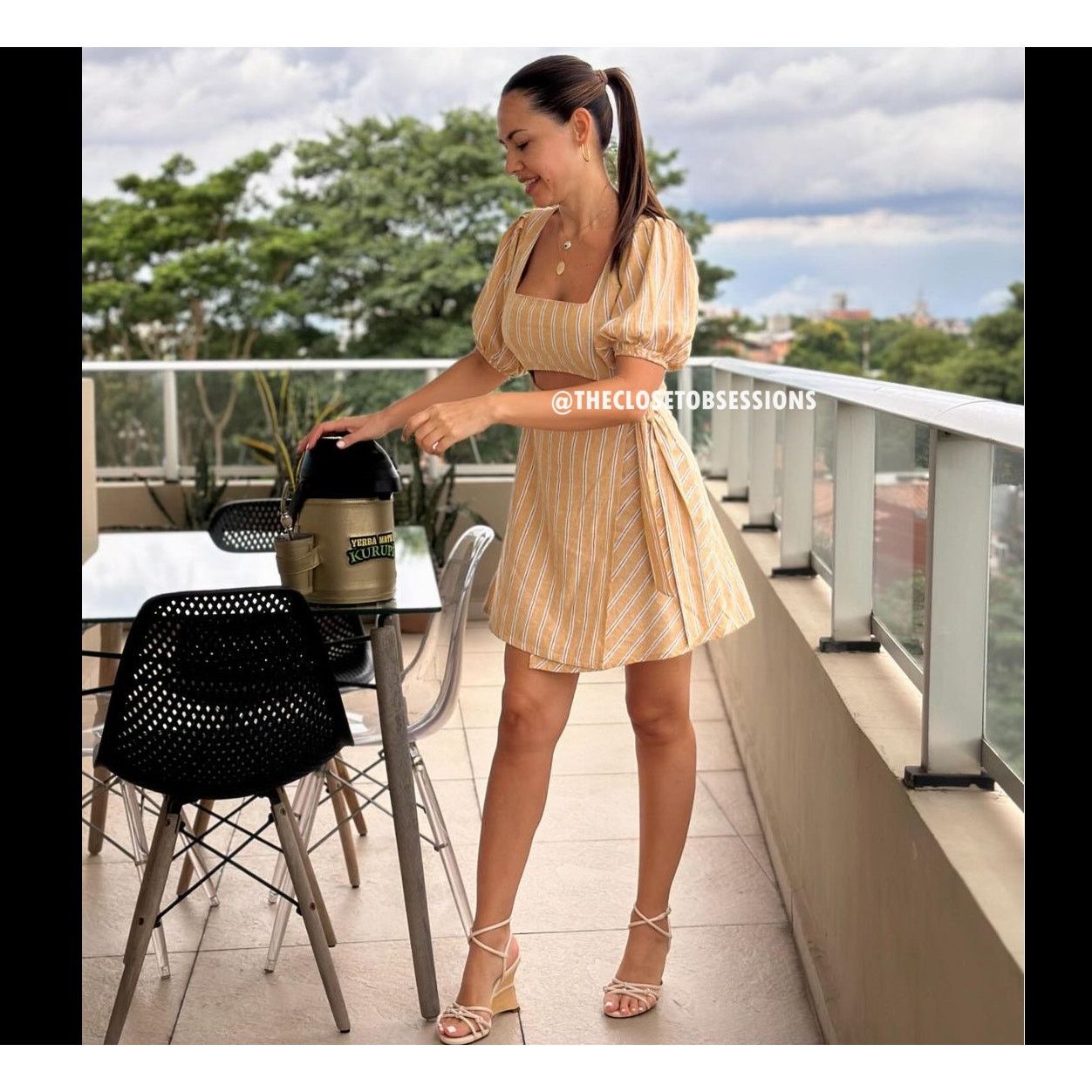 Zara ZARA Mini Dress with Opening Detail Size M / US 6-8 / IT 42-44 - 16 Thumbnail