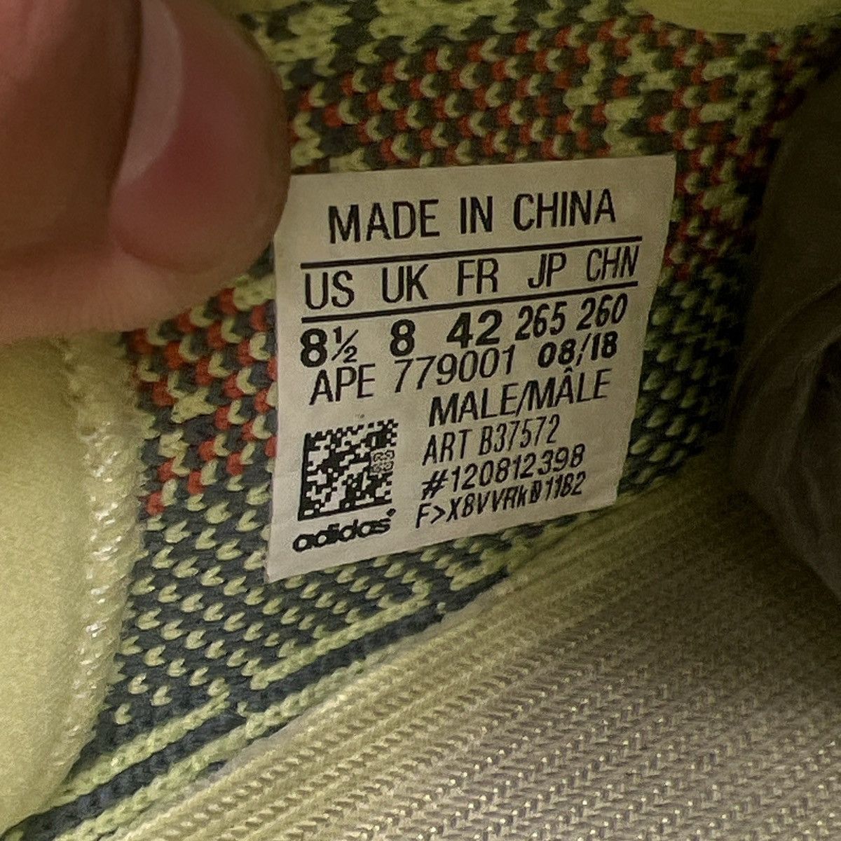 Adidas Yeezy boost 350 semi frozen yellow Size US 8.5 / EU 41-42 - 8 Thumbnail