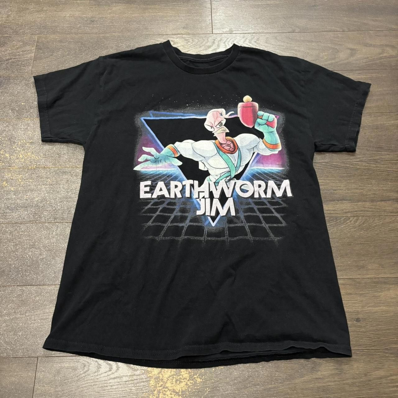 Designer earthworm Jim t shirt M Size US M / EU 48-50 / 2 - 3 Thumbnail