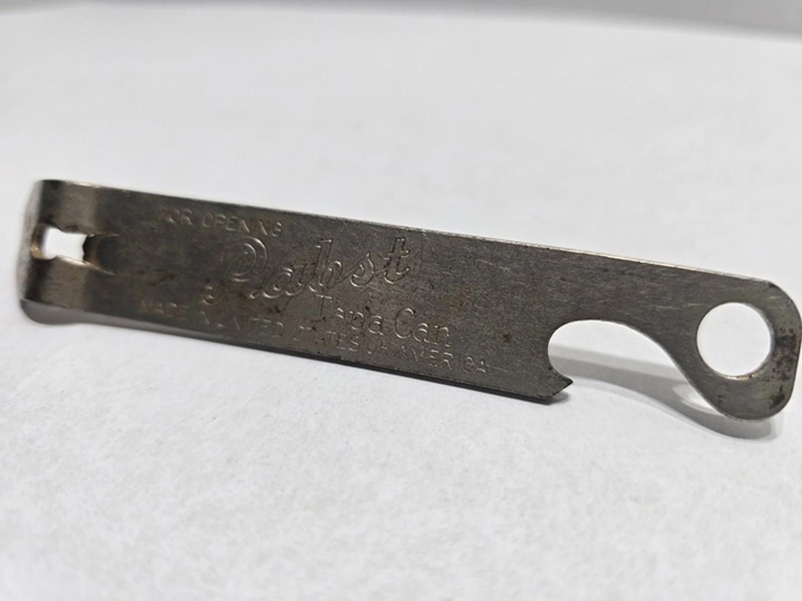Pabst Blue Ribbon Vintage: 1950's: CANCO: Pabst Blue Ribbon: Can/Bottle Opener Size ONE SIZE - 7 Thumbnail