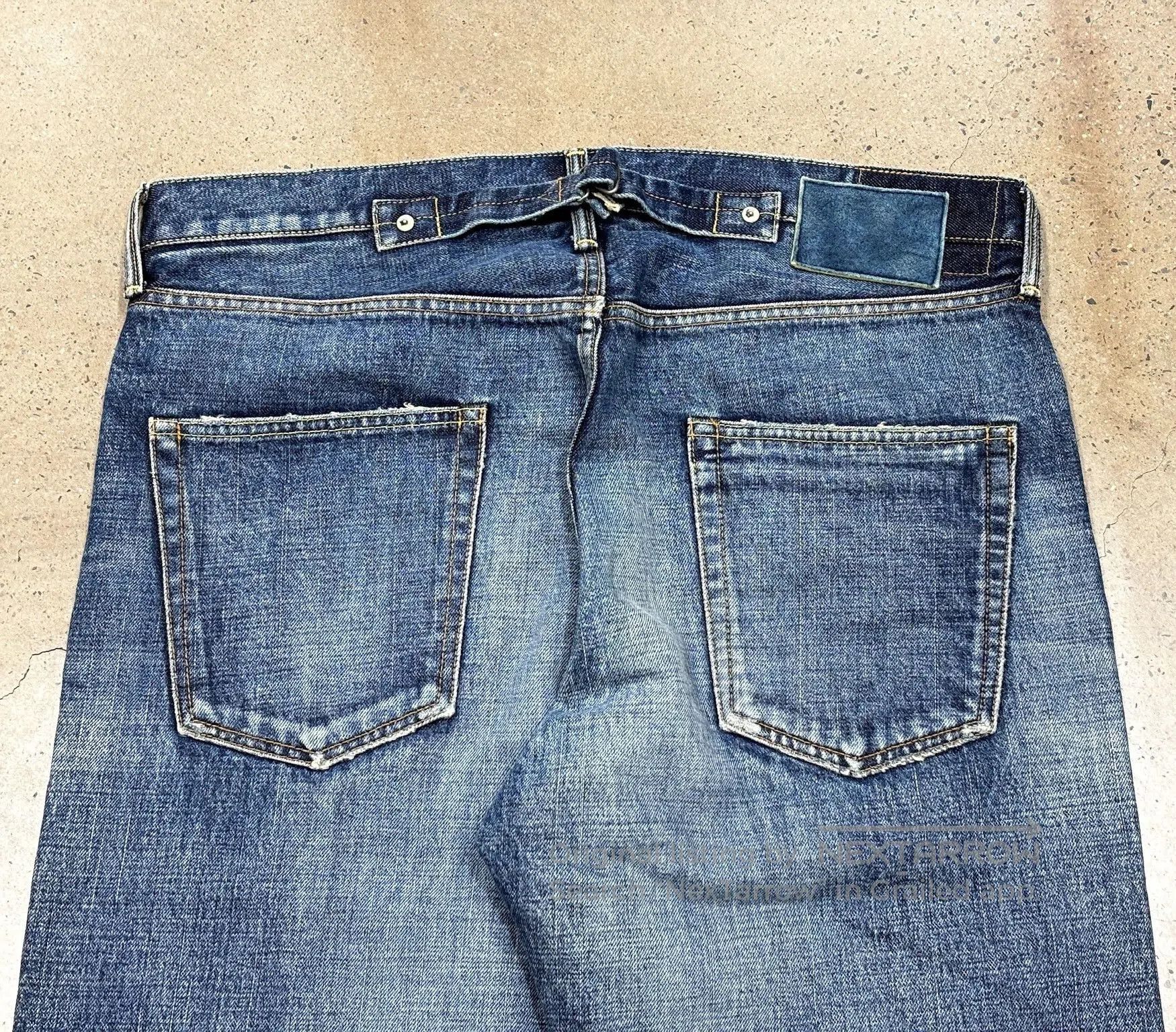 Visvim Visvim Social Sculpture Damaged Denim Pants. Size US 36 / EU 52 - 7 Thumbnail