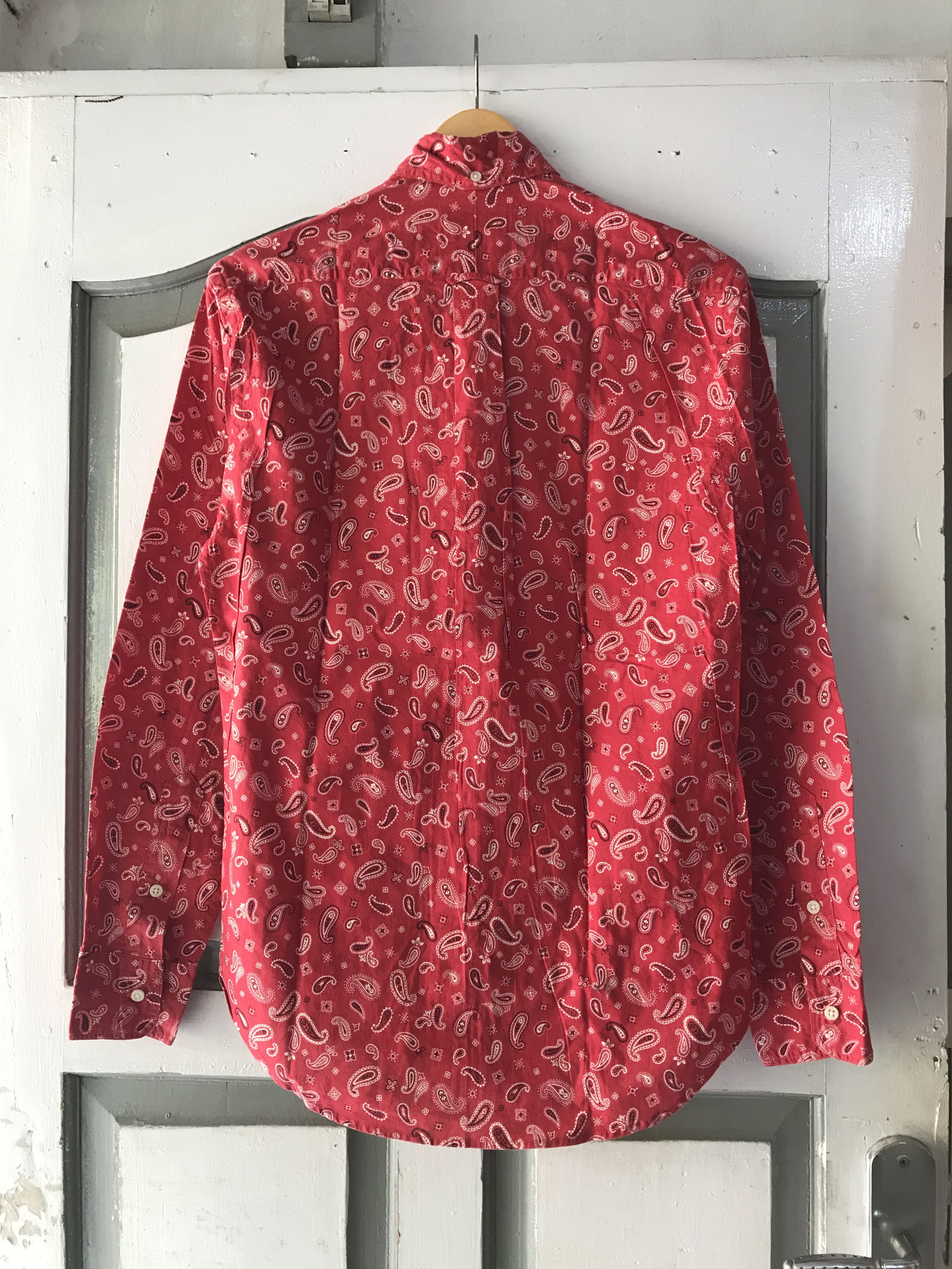 Gitman Bros. × Gitman Bros. Vintage Vintage Gitman Bros Paisley Shirt Size US S / EU 44-46 / 1 - 3 Thumbnail