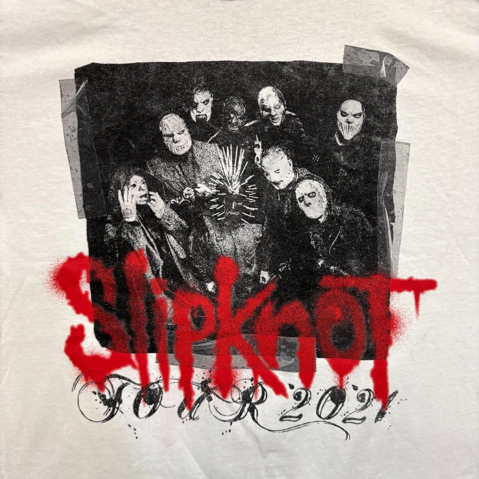 Slipknot Slipknot Dual Sided Tour Dates Heavy Metal Band Tee L Size US L / EU 52-54 / 3 - 2 Thumbnail