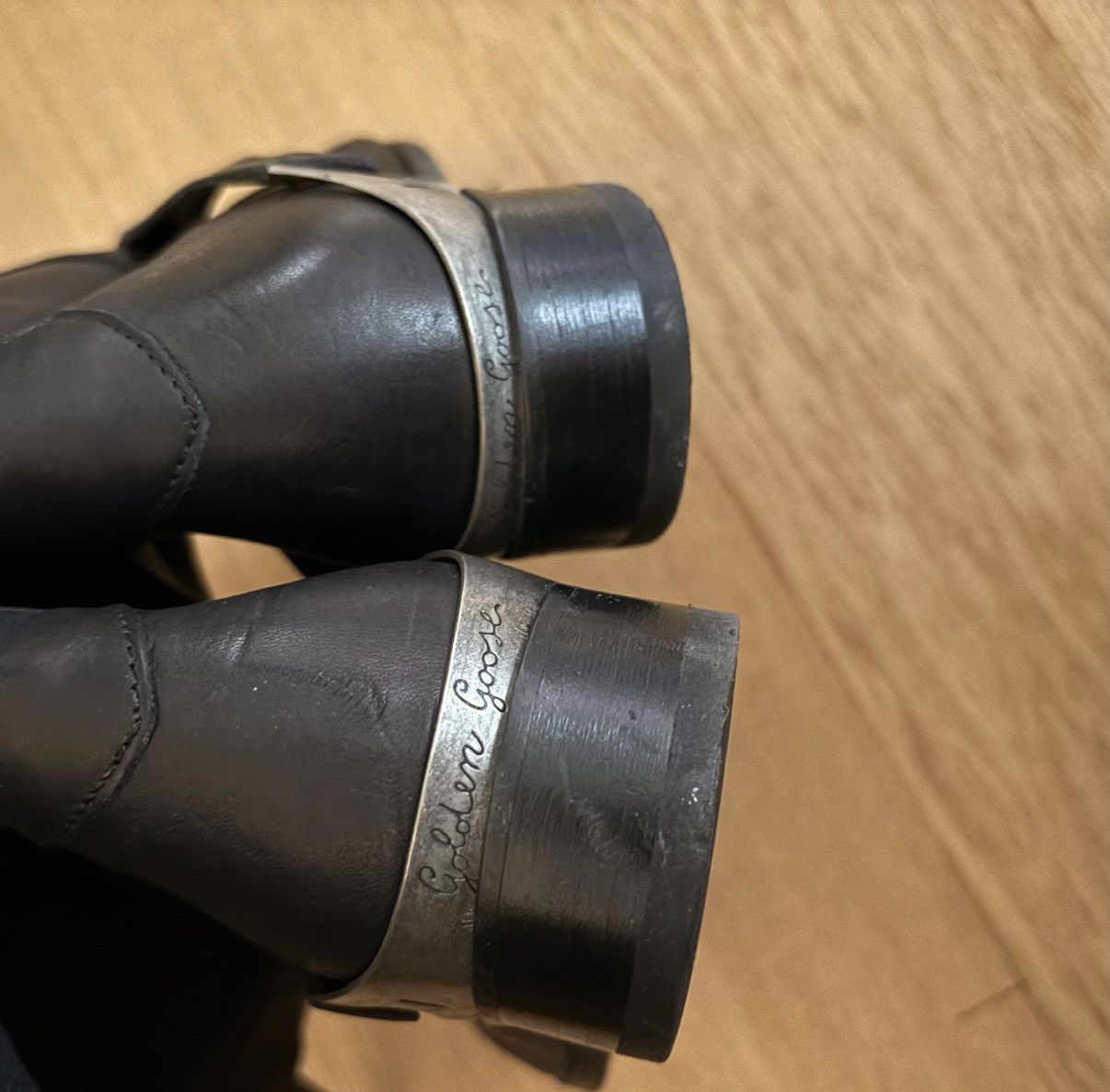 Golden Goose Golden Goose Leather Knee-High Boots Size US 8 / IT 38 - 5 Thumbnail
