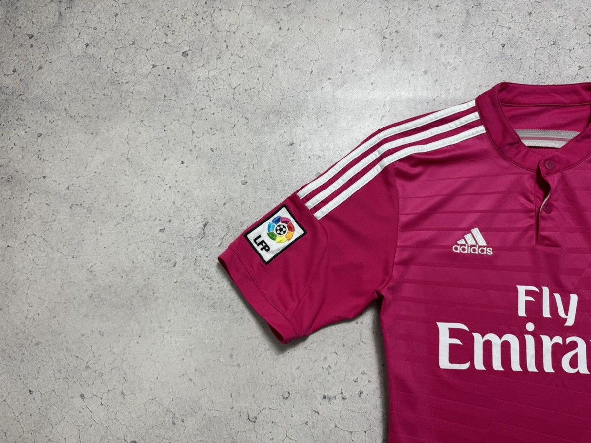 Adidas Adidas FC Real Madrid 2014/2015 Soccer Jersey Vintage Pink Size US S / EU 44-46 / 1 - 4 Thumbnail