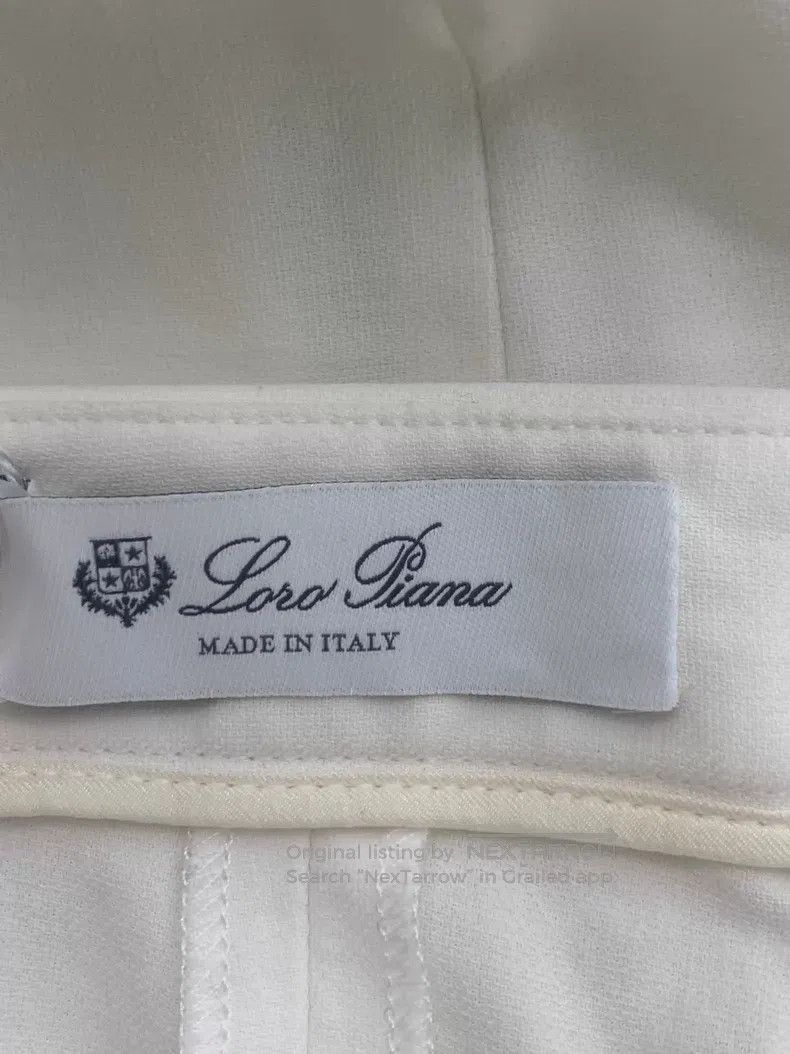 Loro Piana Loro Piana White Long Pants Size 27" / US 4 / IT 40 - 4 Thumbnail