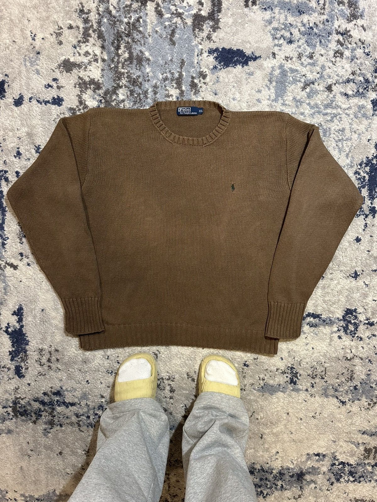 Polo Ralph Lauren × Ralph Lauren × Ralph Lauren Sport ralph lauren sweater knit vintage sweater old money Size US XL / EU 56 / 4 - 2 Thumbnail