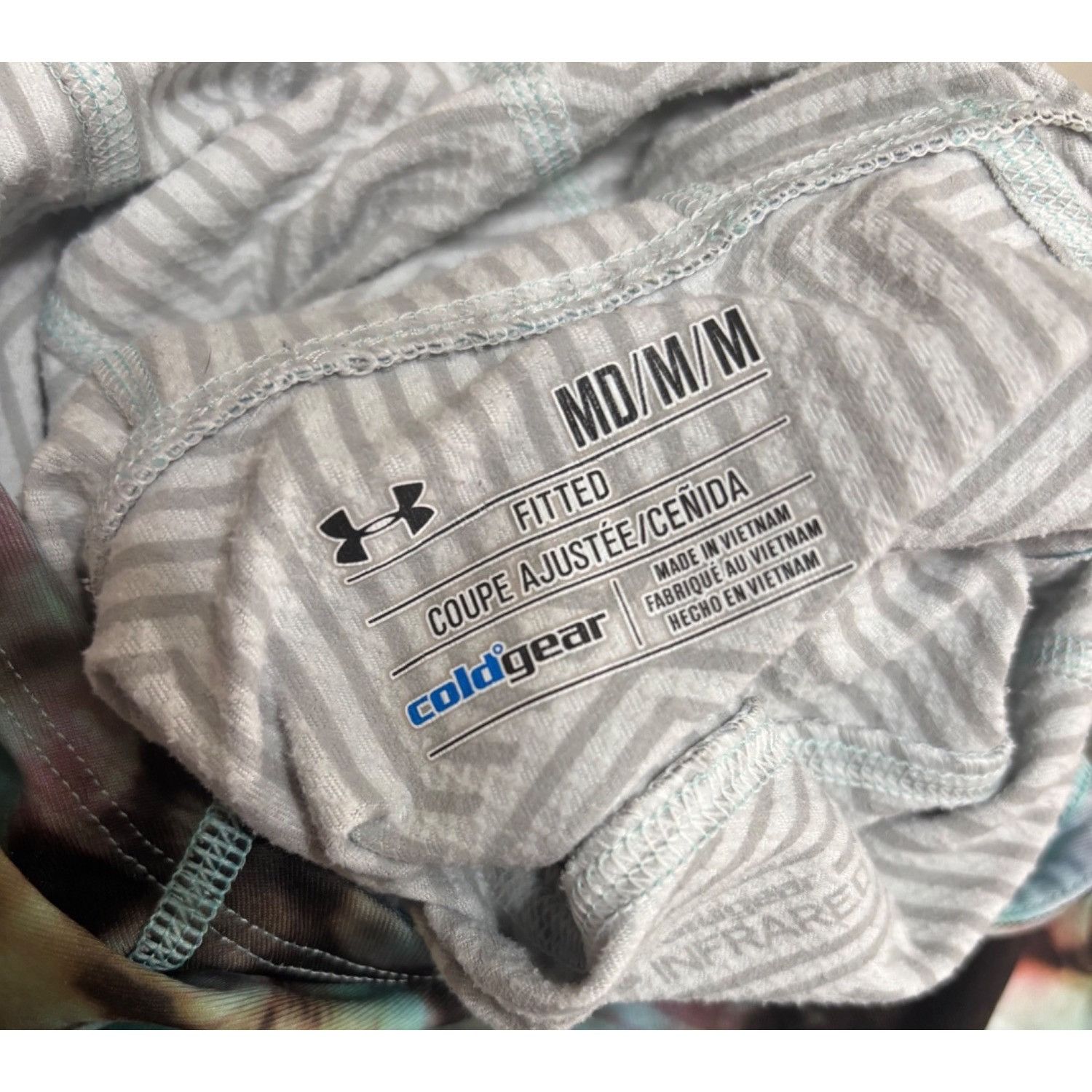 Under Armour Under Armour - Women’s ColdGear Fitted Long Sleeve Pullover Size M / US 6-8 / IT 42-44 - 2 Thumbnail