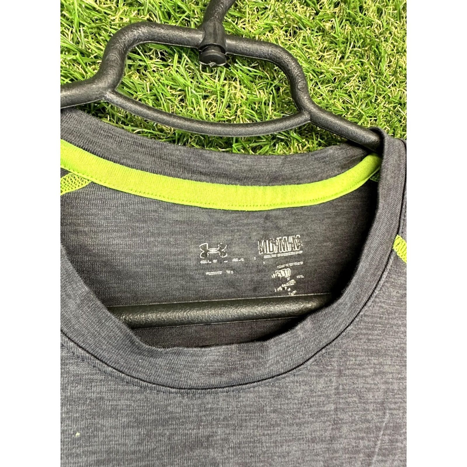 Under Armour Under Armour HeatGear Men Training Compression Shirt Jersey M Gray Short Sleeve Shirt Mens Sports T-Shirt Size US M / EU 48-50 / 2 - 7 Thumbnail