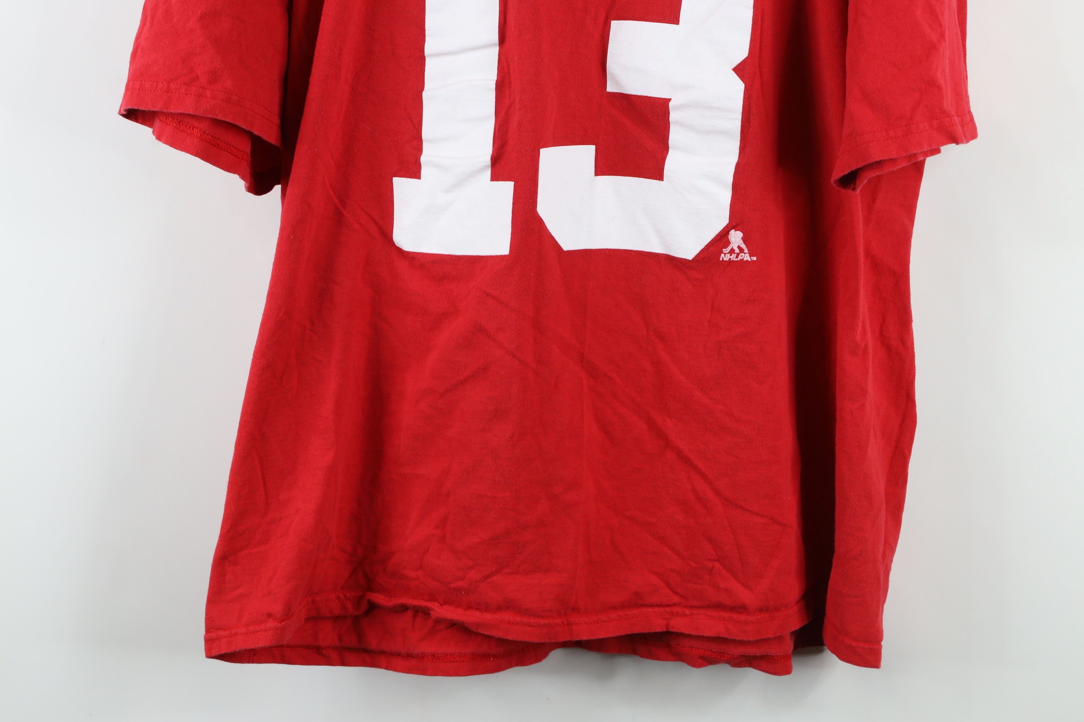Reebok × Vintage Vintage Reebok Datsyuk Detroit Red Wings Hockey T-Shirt #13 Size US XXL / EU 58 / 5 - 12 Thumbnail