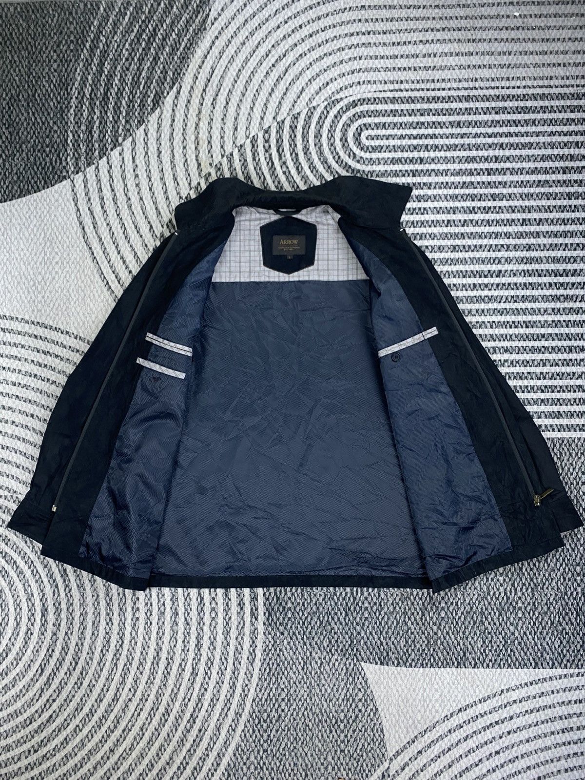 Arrow Vintage Arrows EST.1851 Rare Black Zipper Jacket Size US M / EU 48-50 / 2 - 6 Thumbnail