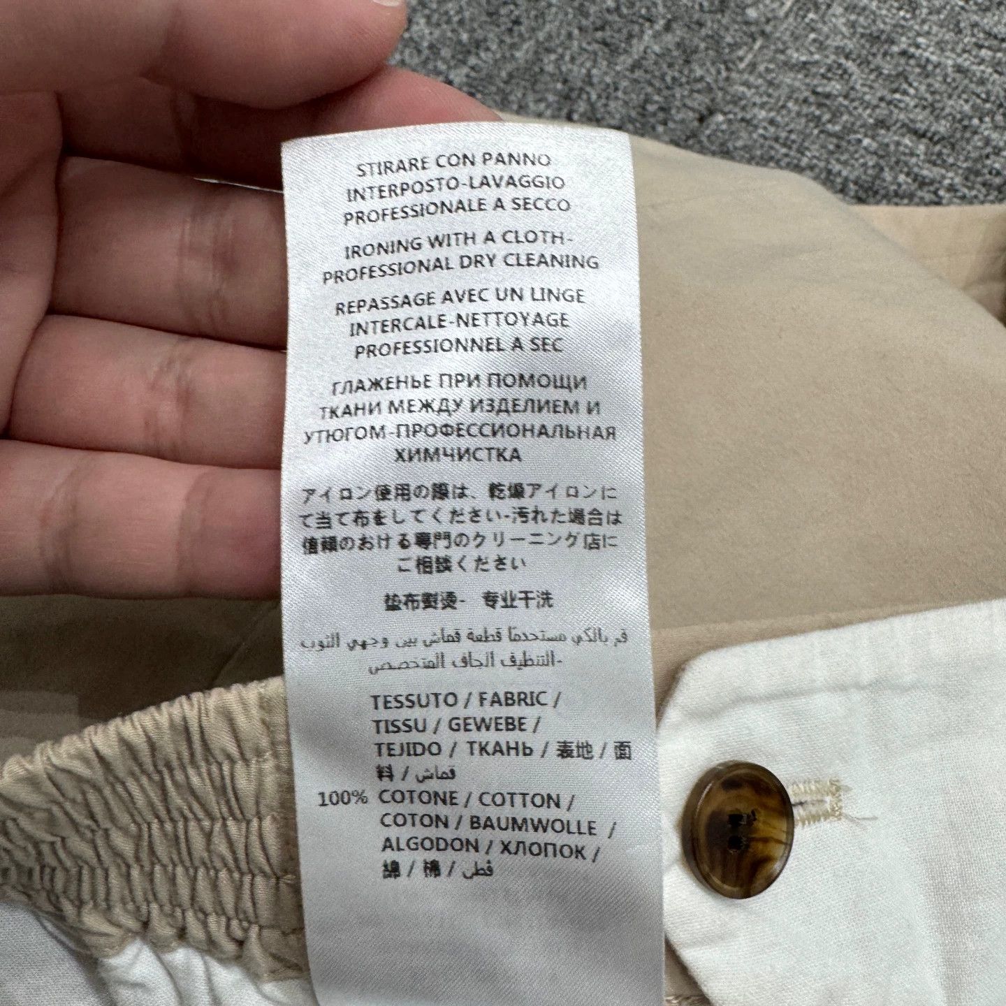Gucci Gucci solid casual pants 54 95 New yellowing dirty Size US 38 / EU 54 - 4 Thumbnail