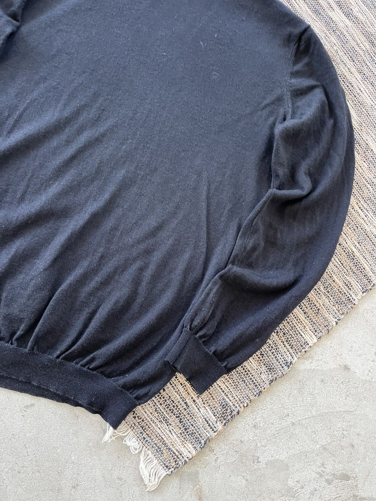 Gucci Vintage Gucci Tom Ford Wool Turtleneck Black Minimalistic Size US XXL / EU 58 / 5 - 3 Thumbnail