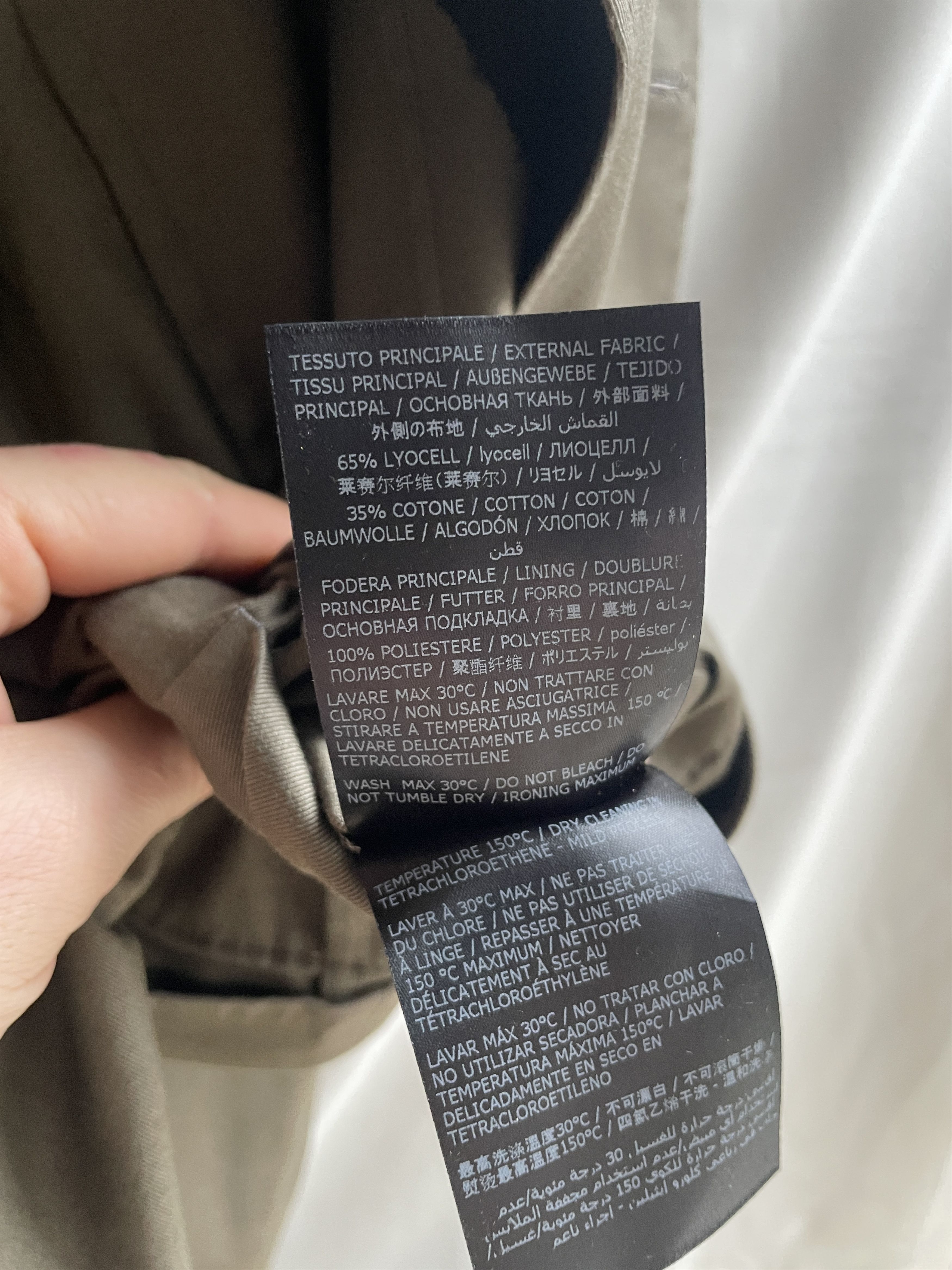 Boggi Boggi Milano Unlined Cotton Blazer Size EUR 56 Size 46R - 9 Thumbnail
