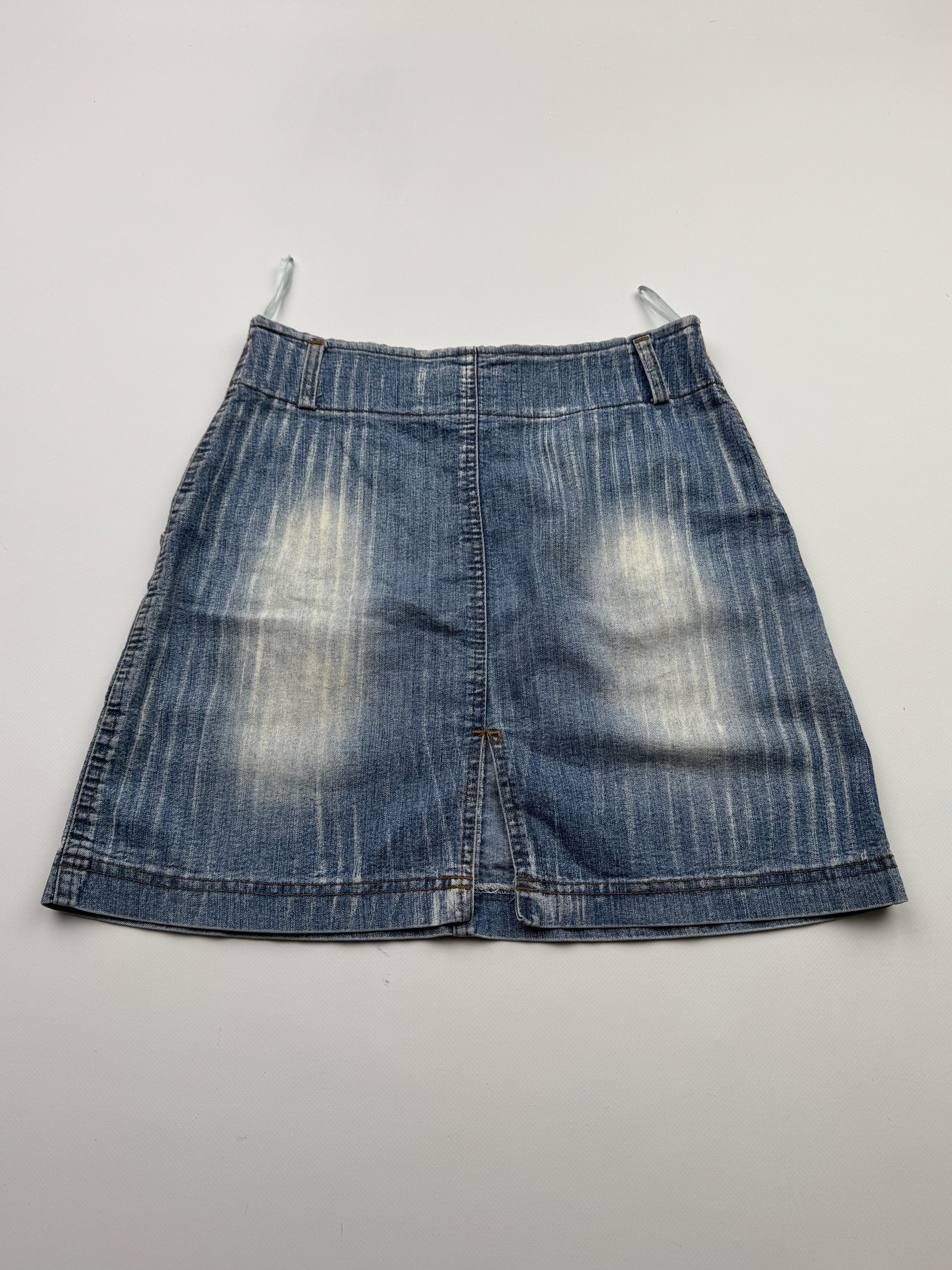 Vintage Vintage Cargo Faded Skirt B357(V325)E2 Size 26" / US 2 / IT 38 - 4 Thumbnail