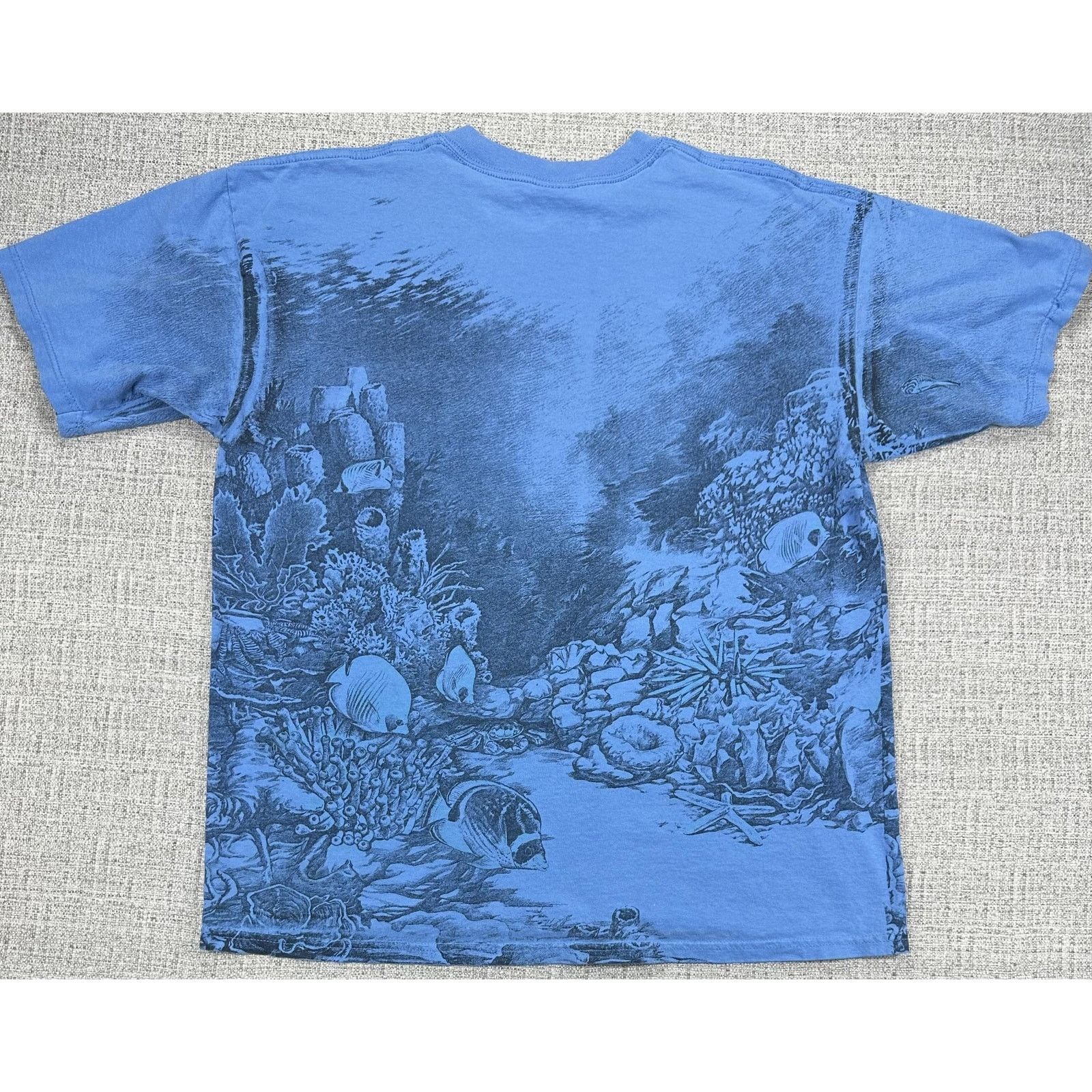Gildan North Carolina Aquariums Shirt XL Wrap Around Sea Turtles Size US XL / EU 56 / 4 - 7 Thumbnail