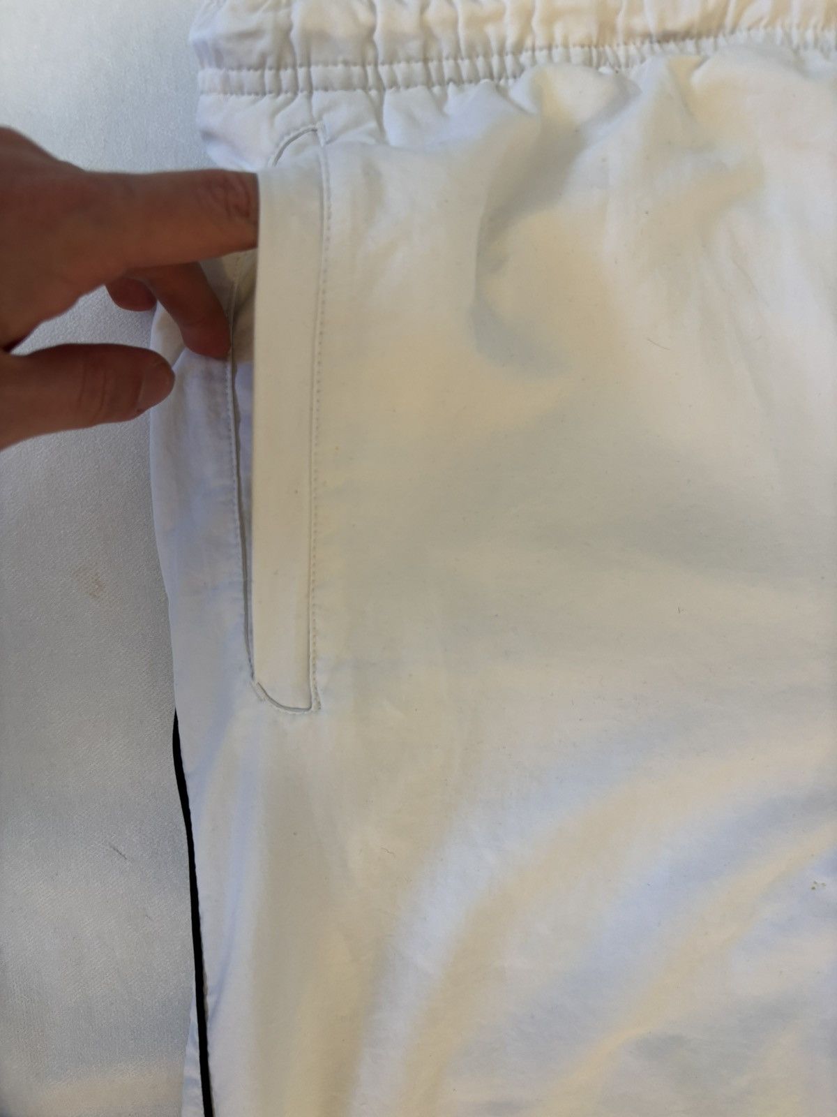 Nike Very Rare Vintage Nike Trackpants|Open Legl Y2K 2000er Style Size US 36 / EU 52 - 7 Thumbnail