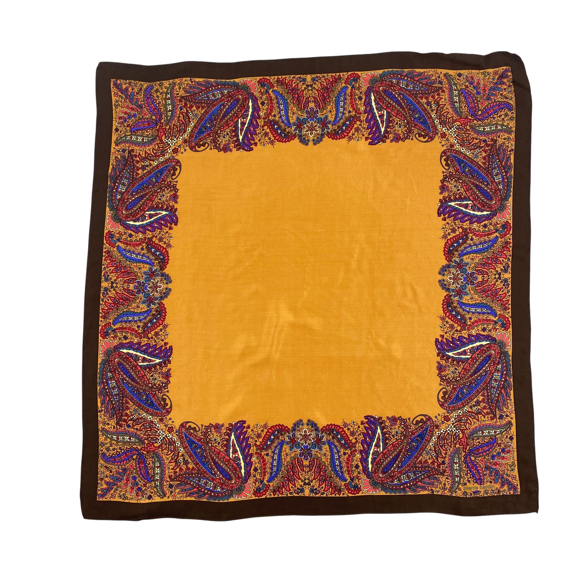 Pierre Cardin Vintage Pierre Cardin SILK Scarf Twill Stole Wraps Scarves Size ONE SIZE - 2 Thumbnail