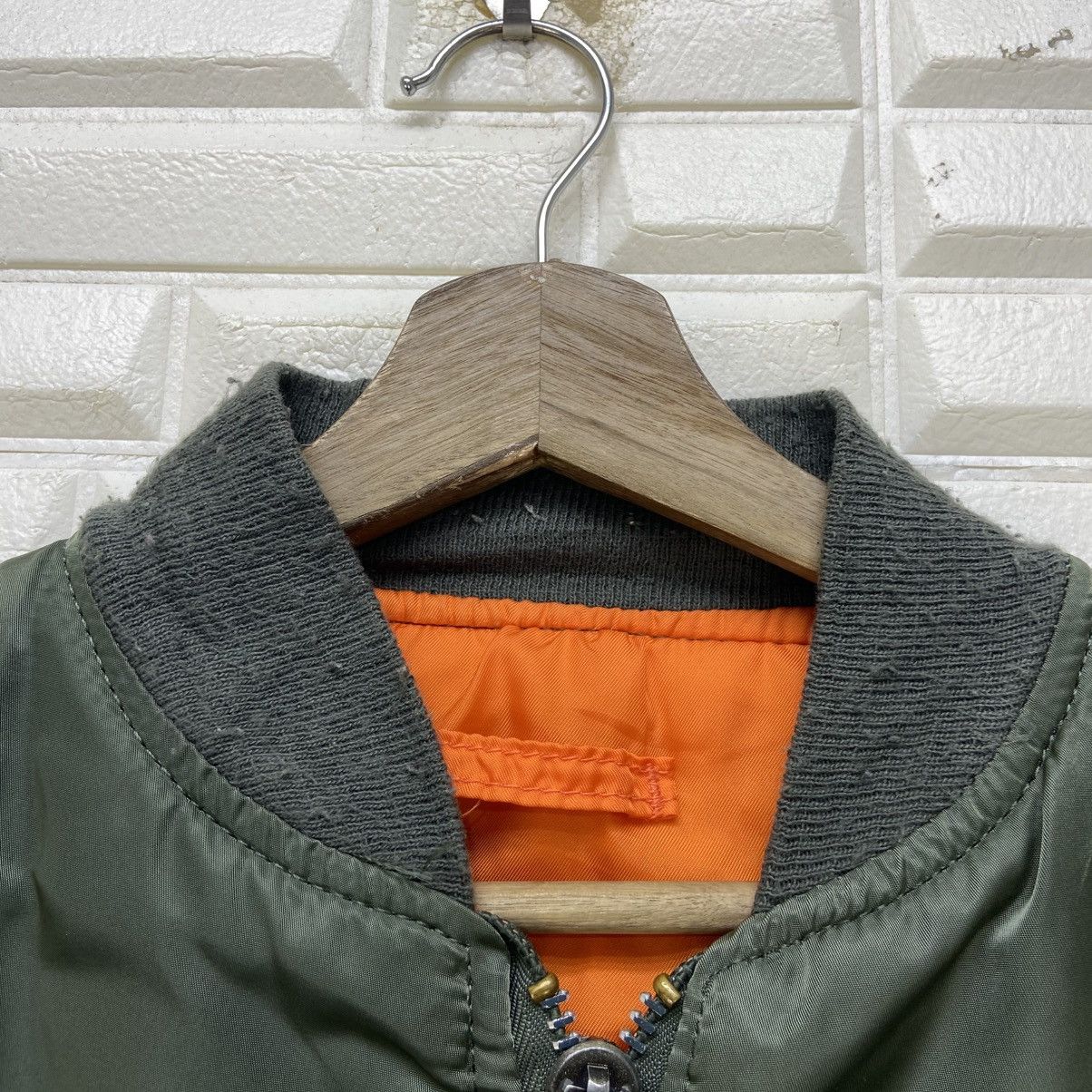 Alpha Industries Vintage Alpha Industries MA-1 Bomber Flight Jacket Size US M / EU 48-50 / 2 - 6 Thumbnail