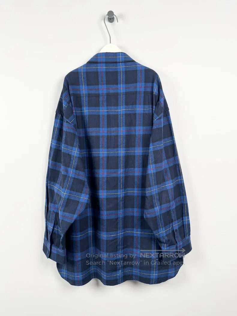 Balenciaga Balenciaga Oversized plaid shirt Size US S / EU 44-46 / 1 - 2 Thumbnail