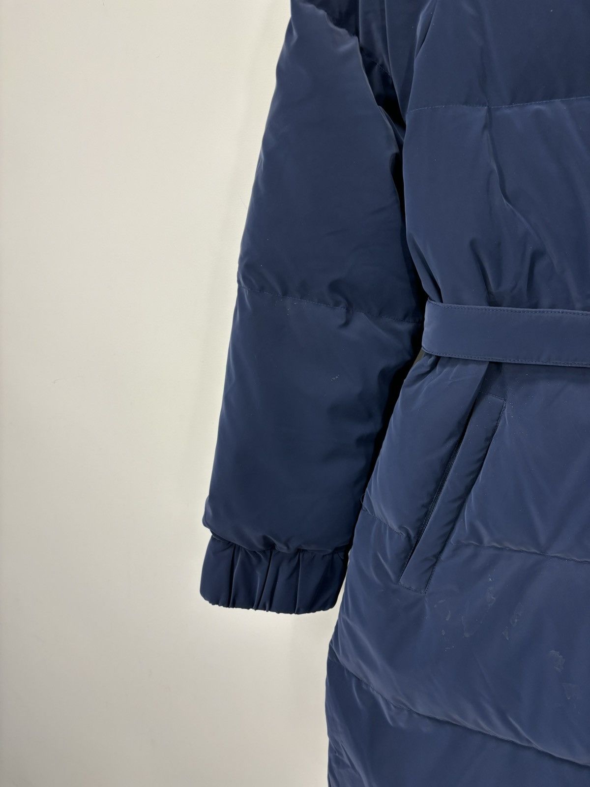 Cop Copine Cop Copine Women’s NWT Poutou Blue Hooded Down Puffer Jacket Size M / US 6-8 / IT 42-44 - 9 Thumbnail