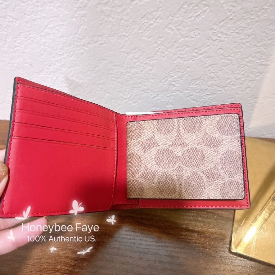 Coach 3 In 1 Wallet In Signature Canvas CW380 Size ONE SIZE - 5 Thumbnail