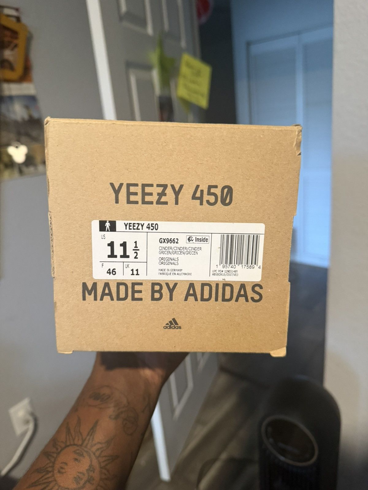 Yeezy Yeezy 450 Cinders Originals Size US 11.5 / EU 44-45 - 5 Thumbnail