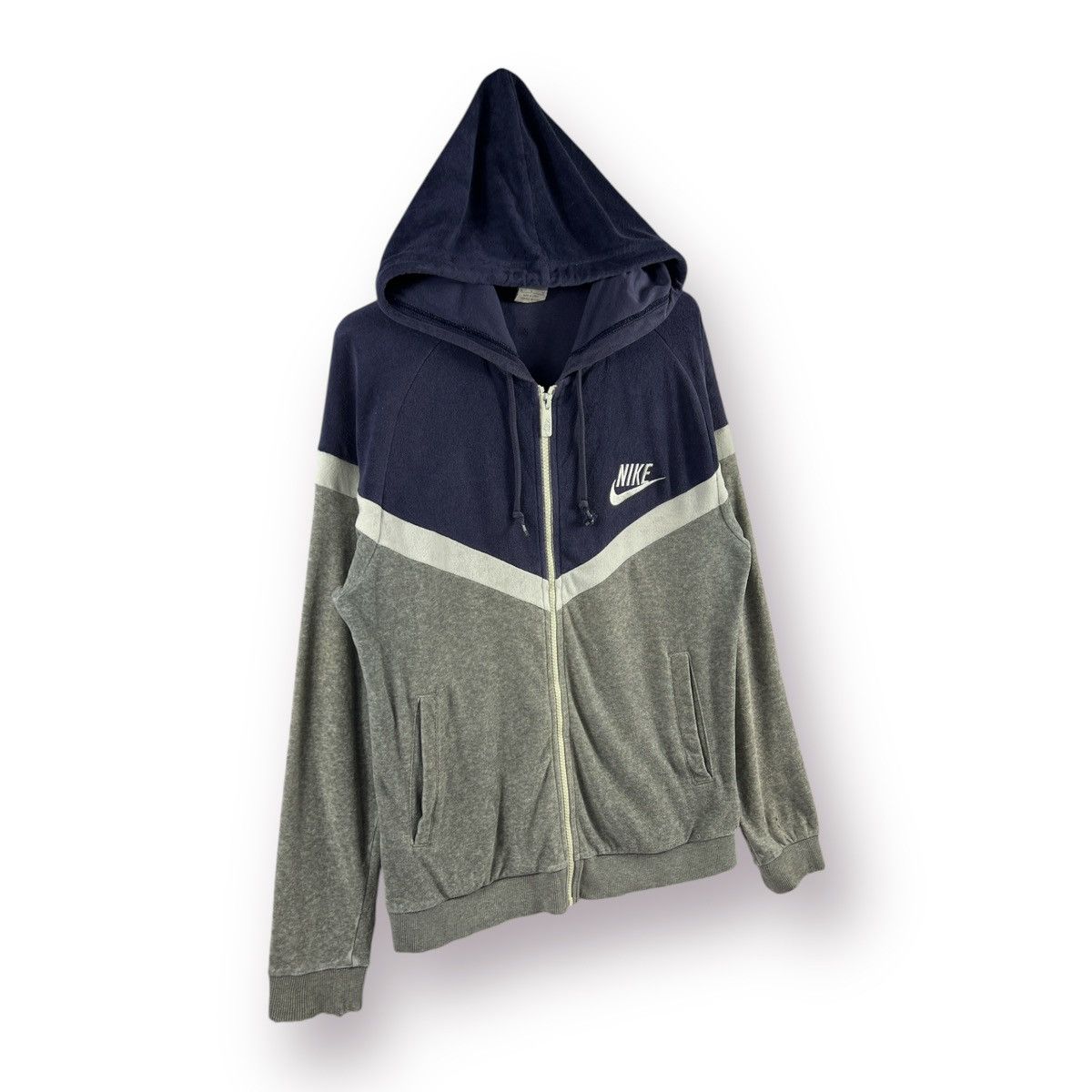 Nike 🔥 Vintage Y2K Nike sweat hoodie zipper - M Size US S / EU 44-46 / 1 - 3 Thumbnail