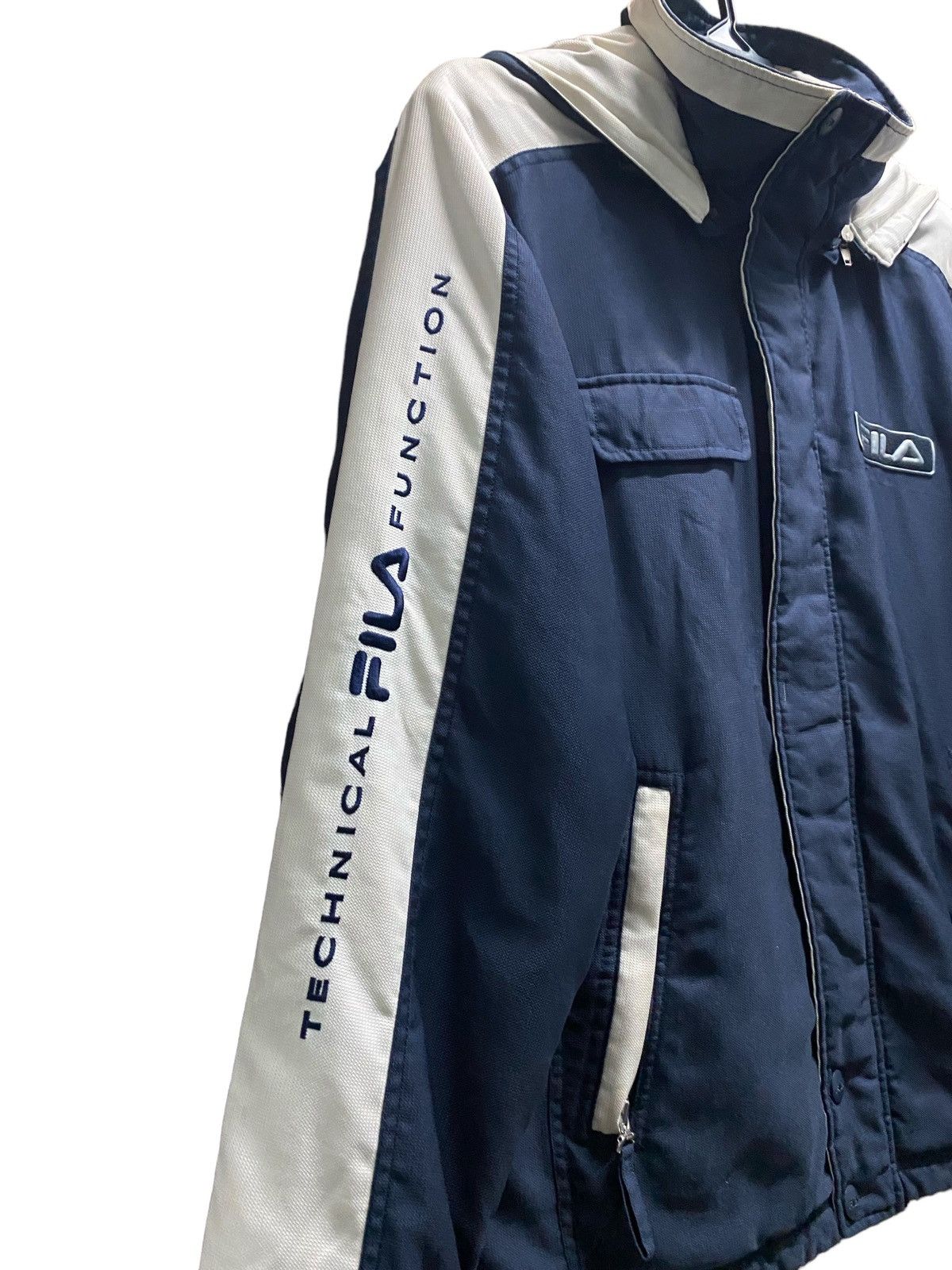 Fila × Vintage FILA Technical Function Jacket hoodie Size US XL / EU 56 / 4 - 2 Thumbnail