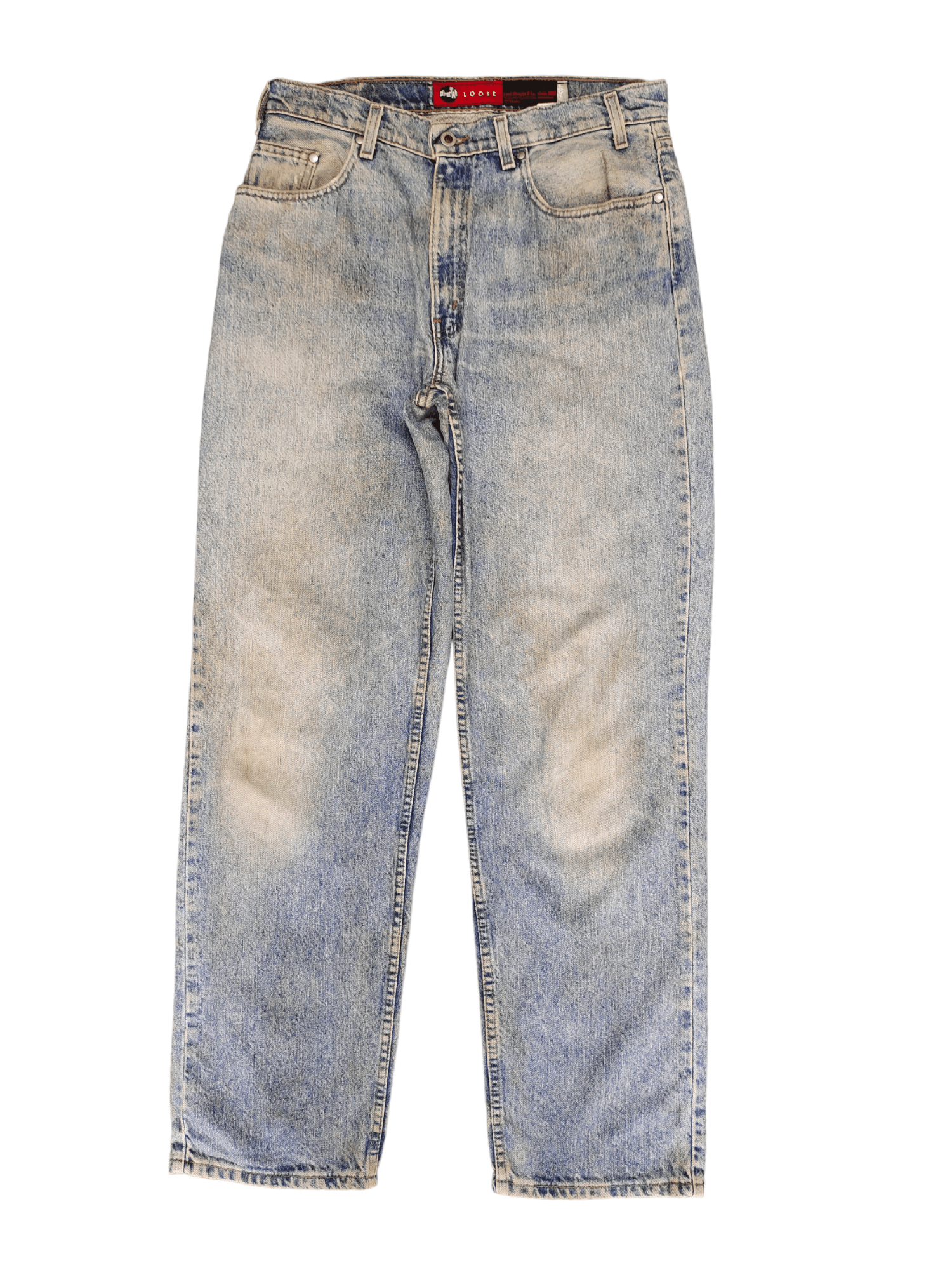 Levi's Vintage Clothing 90s Baggy Loose Jeans Levis Silvertab Loose Leg Hip Hop Y2k Size US 33 - 1 Thumbnail