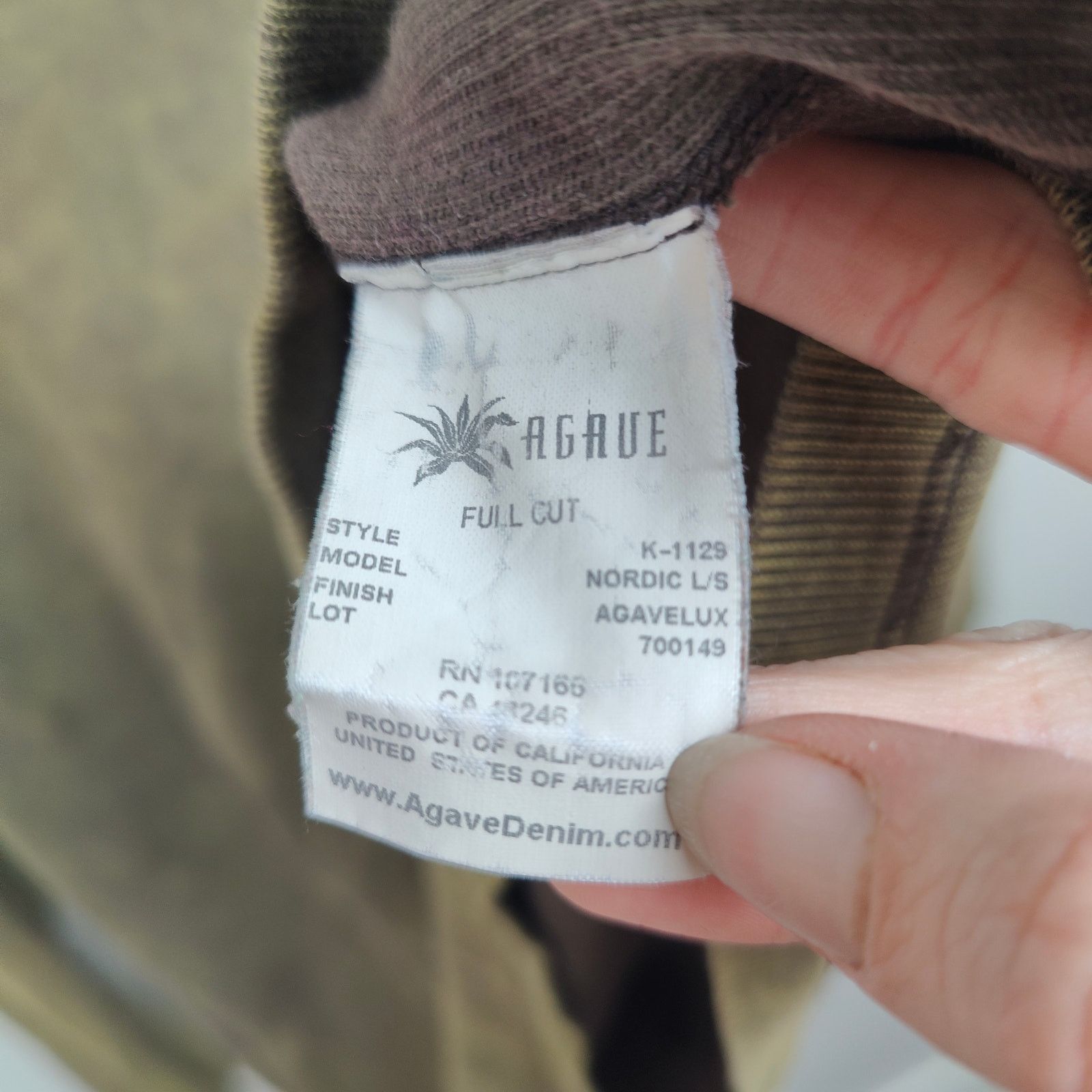 Agave Agave AgaveCopper T-Shirt Mens XL Brown Green Nordic Size US XL / EU 56 / 4 - 6 Thumbnail