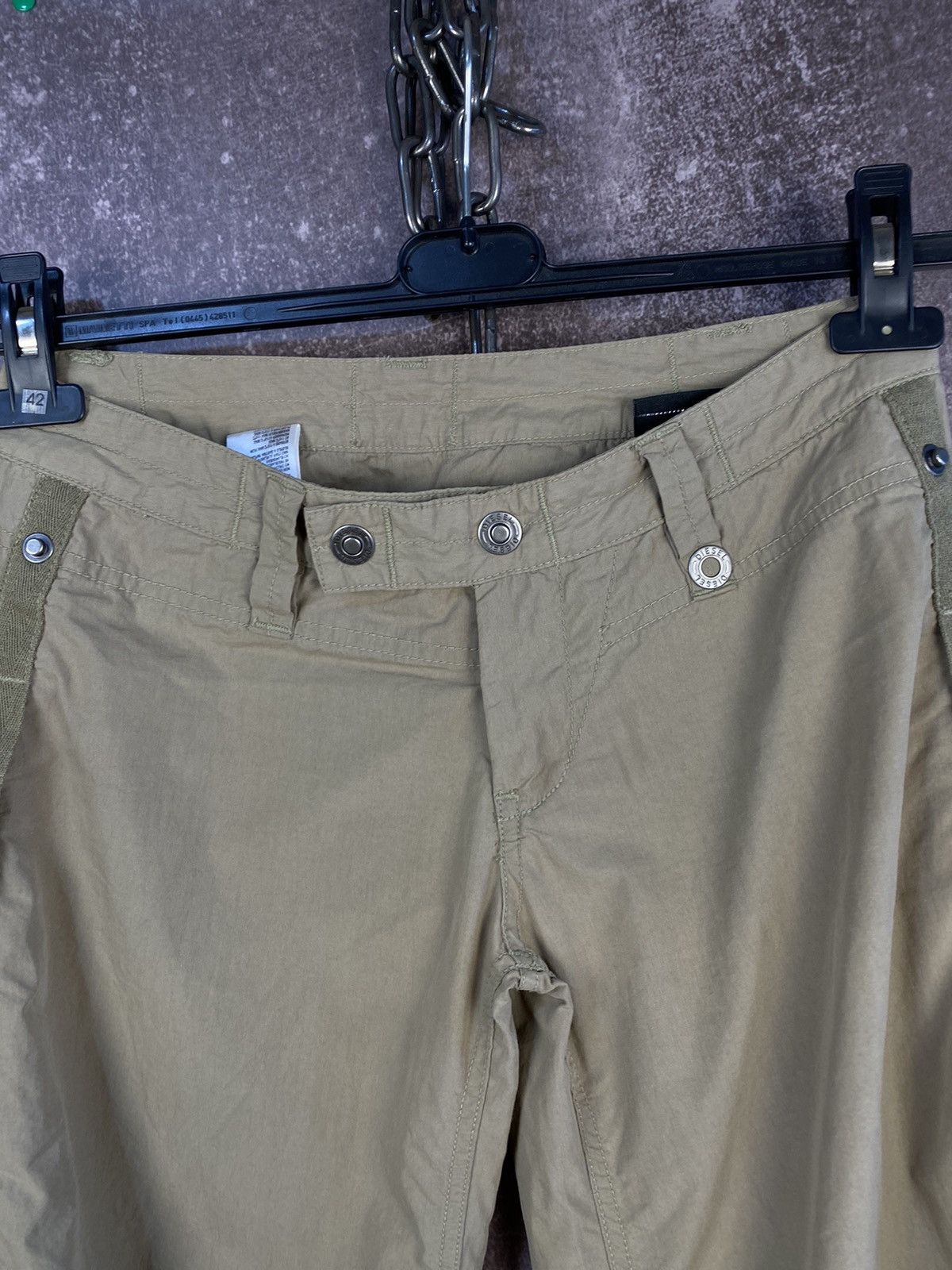 Diesel × Vintage Vintage Diesel Parachute Baggy Pants Size US 27 - 9 Thumbnail