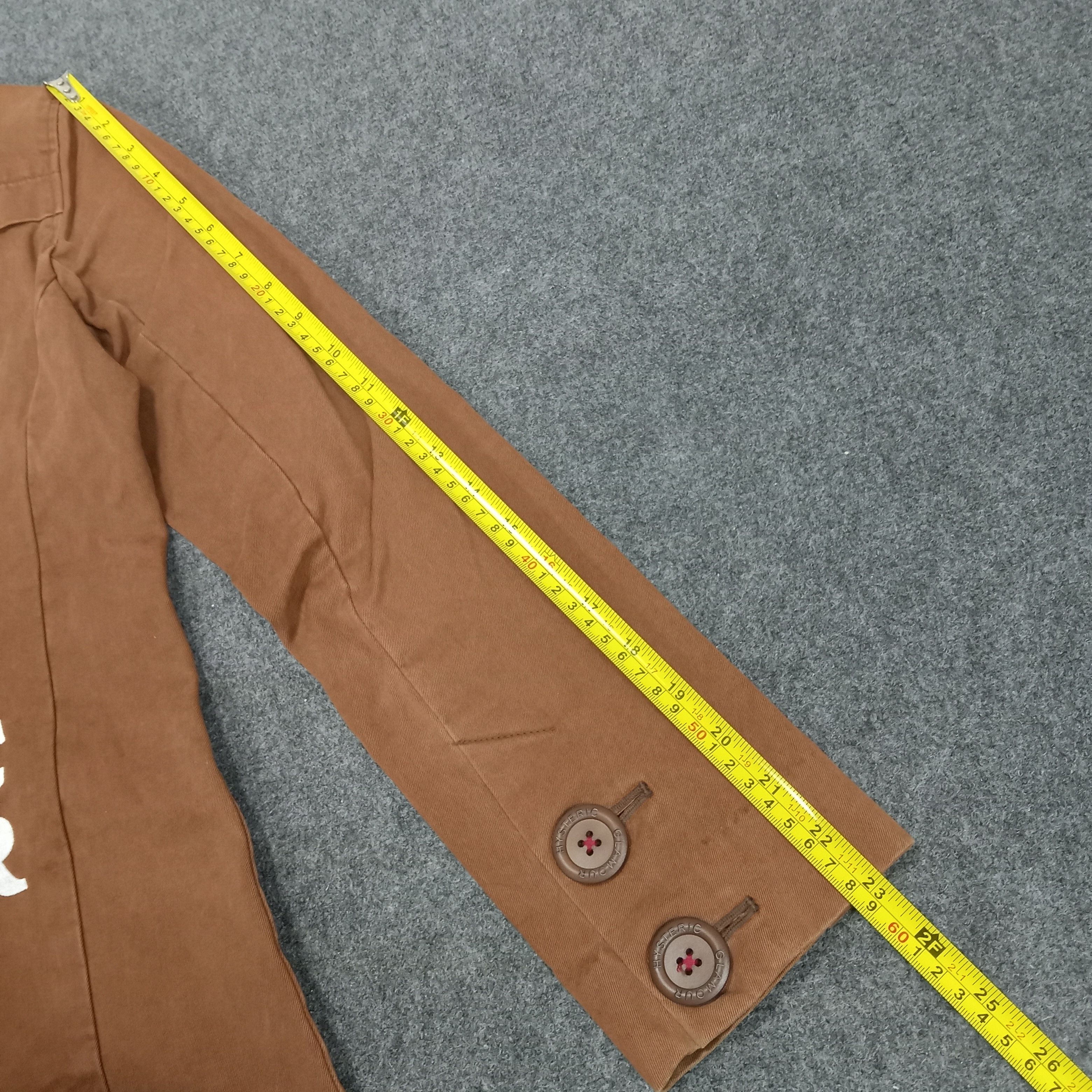Hysteric Glamour Hysteric Glamour Japanese Brand Custom Art Trench Jacket Size US XS / EU 42 / 0 - 3 Thumbnail