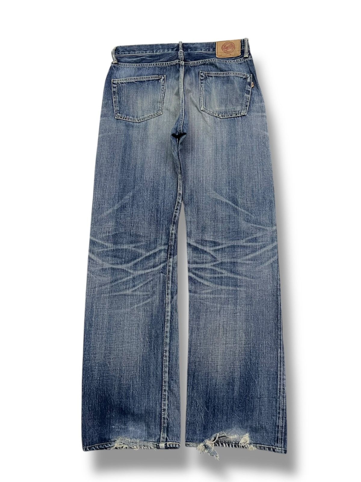 OMNIGOD Vintage 00s OMNIGOD JAPAN LOT 50009 Selvedge Japanese Denim Size US 34 / EU 50 - 3 Thumbnail