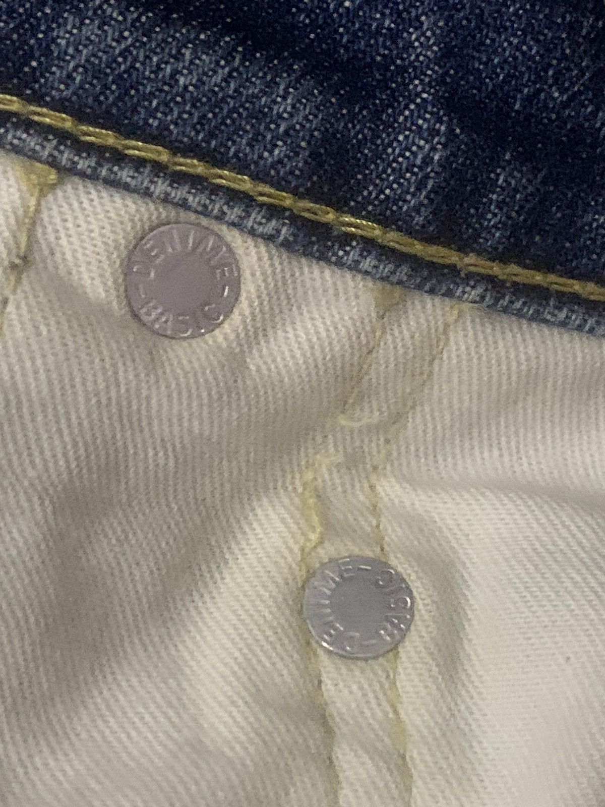 Denime Distressed Denime Lot 00910 Flare Denim Jeans Size US 31 - 8 Thumbnail