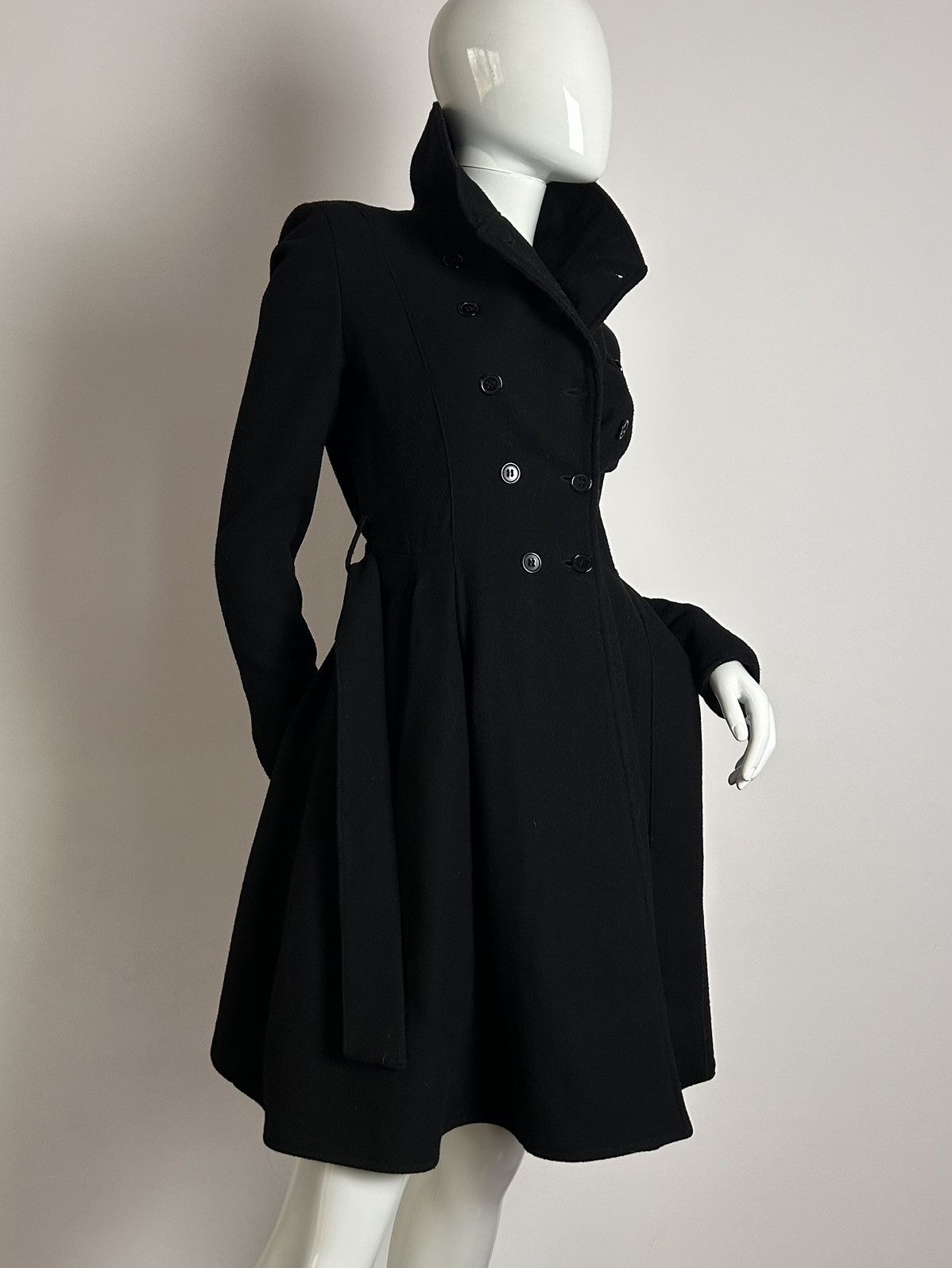 Other Vintage asymmetrical wool coat Size S / US 4 / IT 40 - 5 Thumbnail