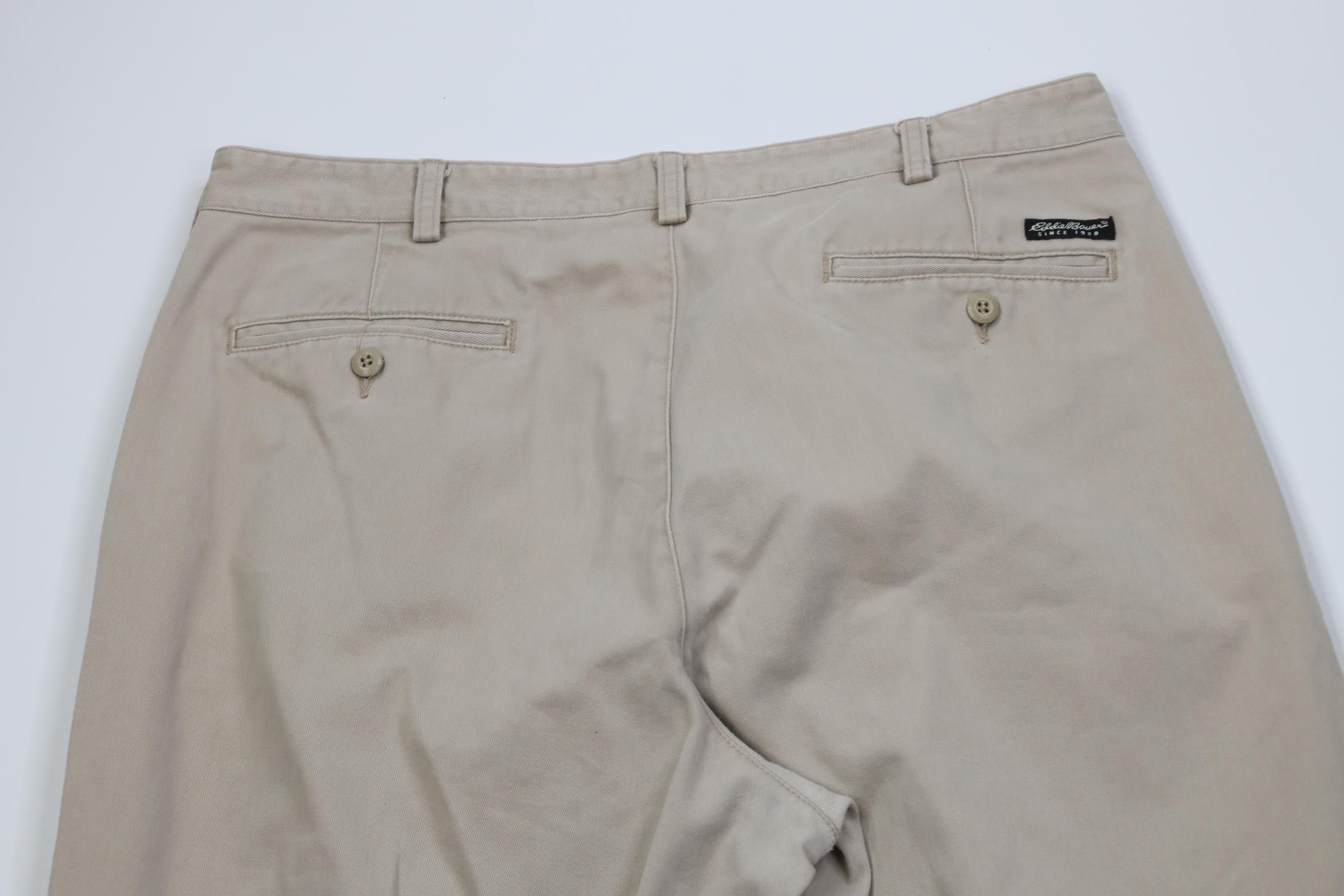 Eddie Bauer Vintage 90s Eddie Bauer Relaxed Wide Leg Pants Stone Size US 38 / EU 54 - 10 Thumbnail