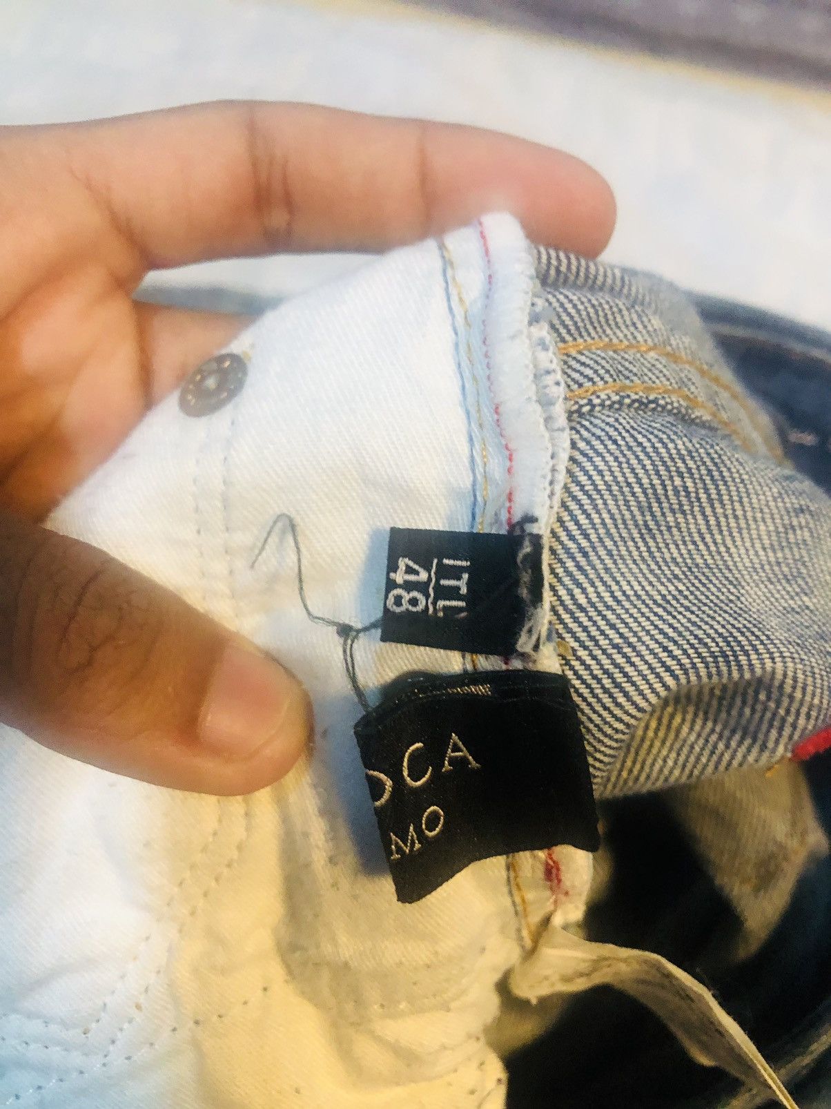 Reign + Storm × Vintage Reign Studio Distressed Denim (3) Size US 30 / EU 46 - 19 Thumbnail